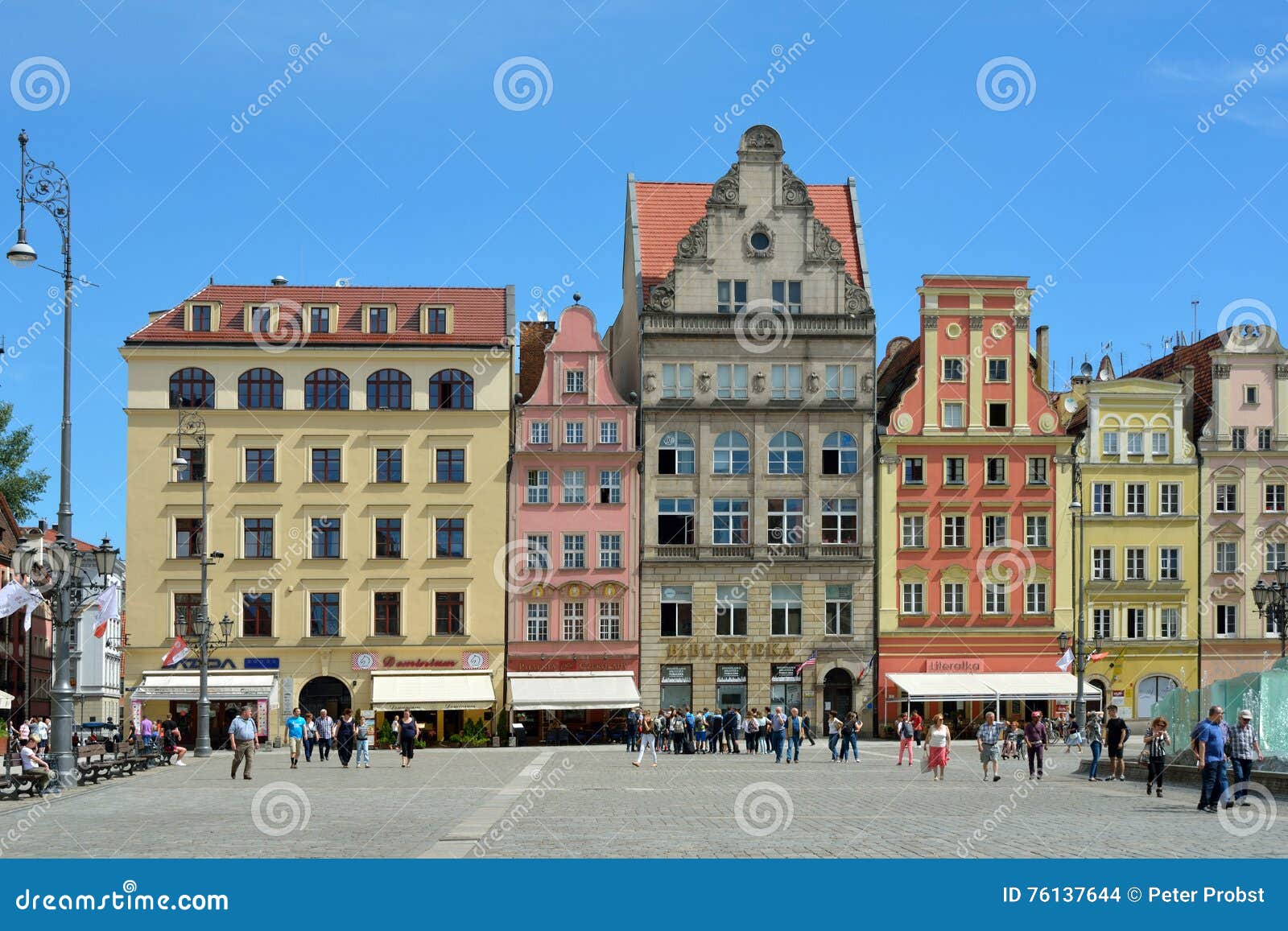 Marktplatz In Breslau Polen Redaktionelles Stockbild Bild Von Polen Breslau