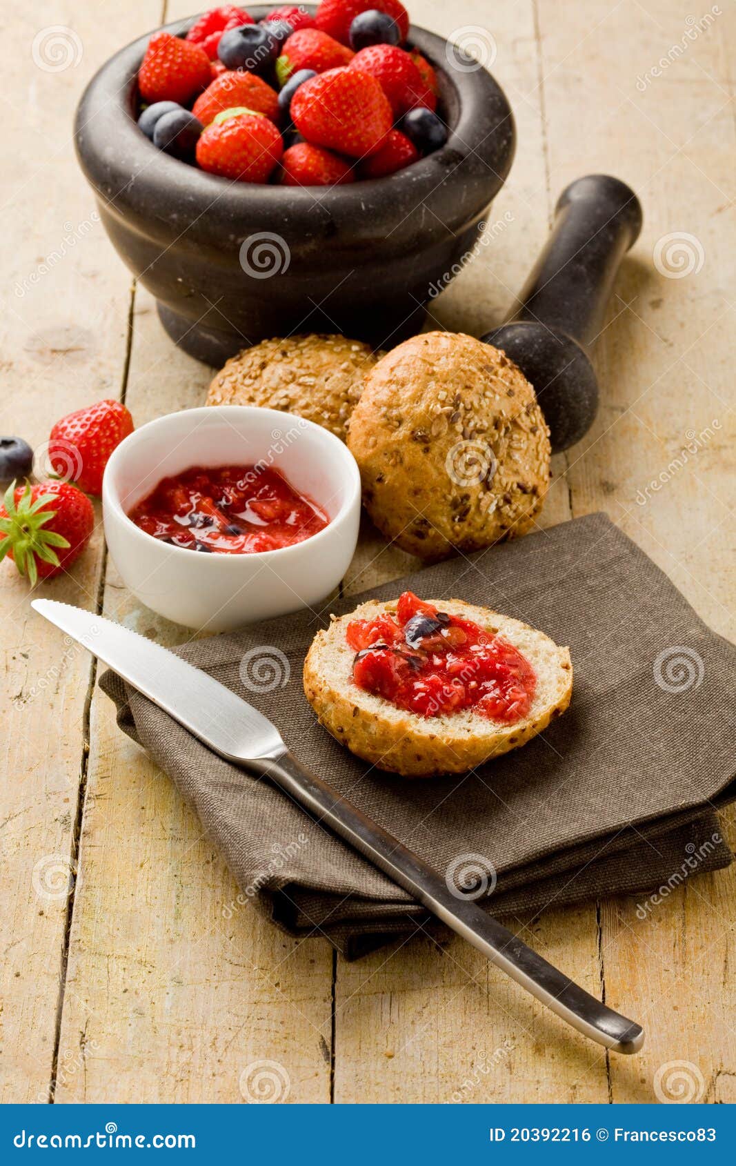 Marmalade Breakfast stock photo. Image of bowl, meal 20392216