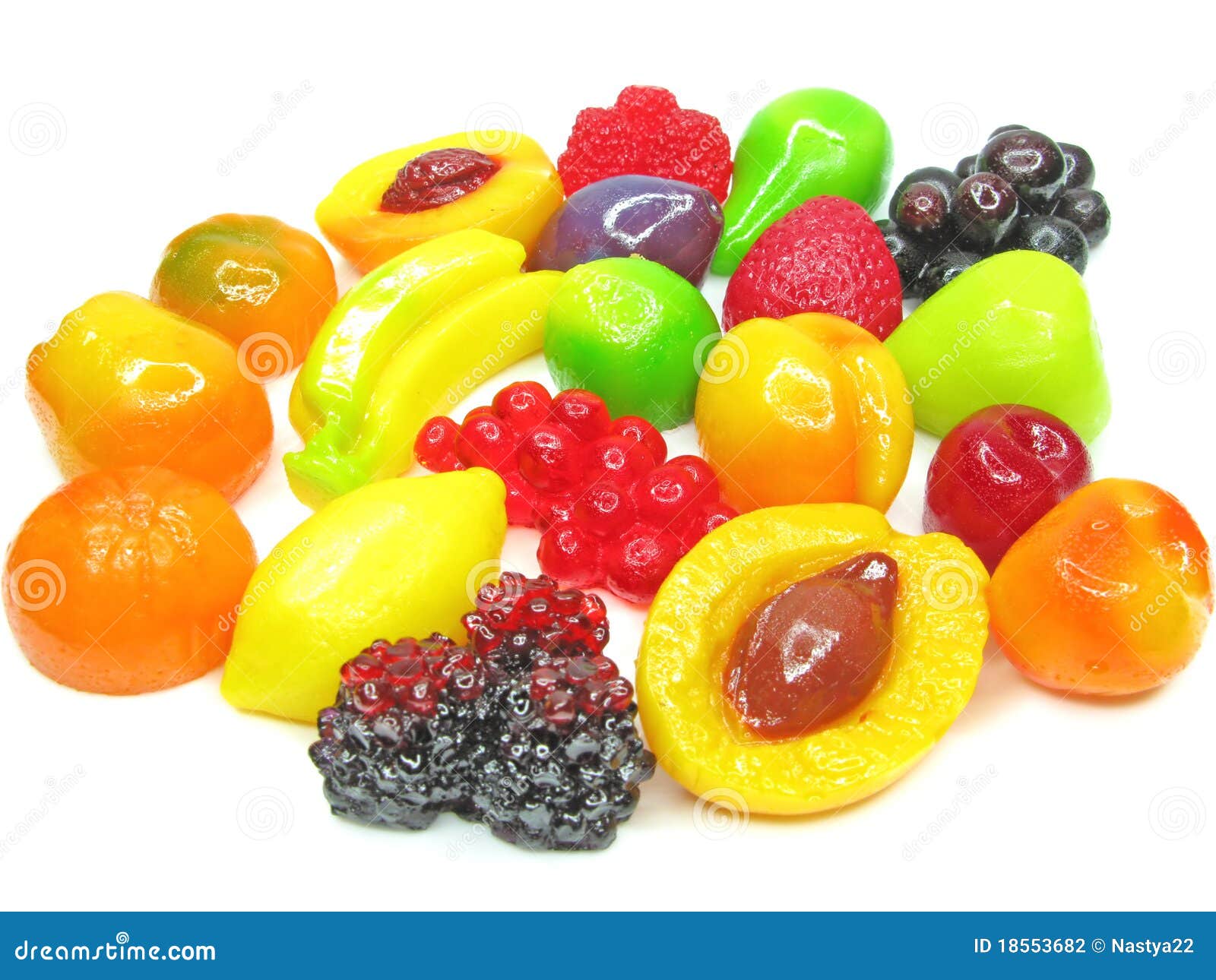 Marmalade gelatin fruits stock photo. Image of orange 18553682