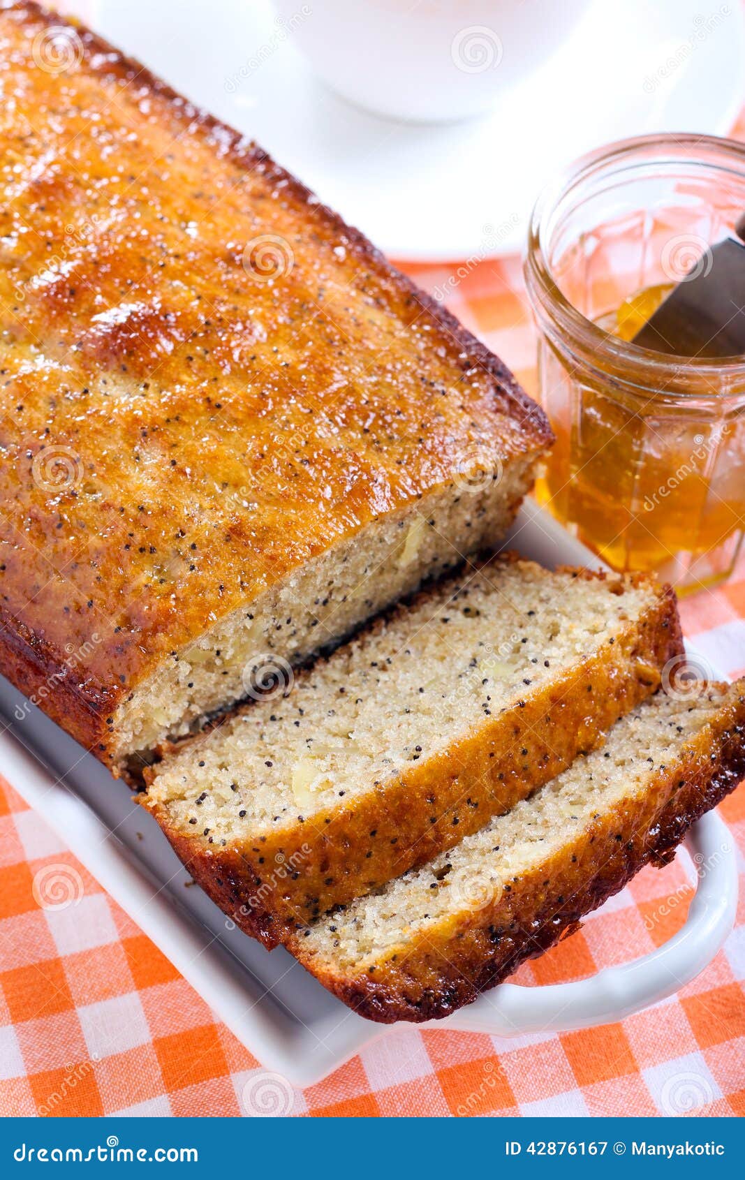 Marmalade loaf stock image. Image of brunch, baked, dessert 42876167