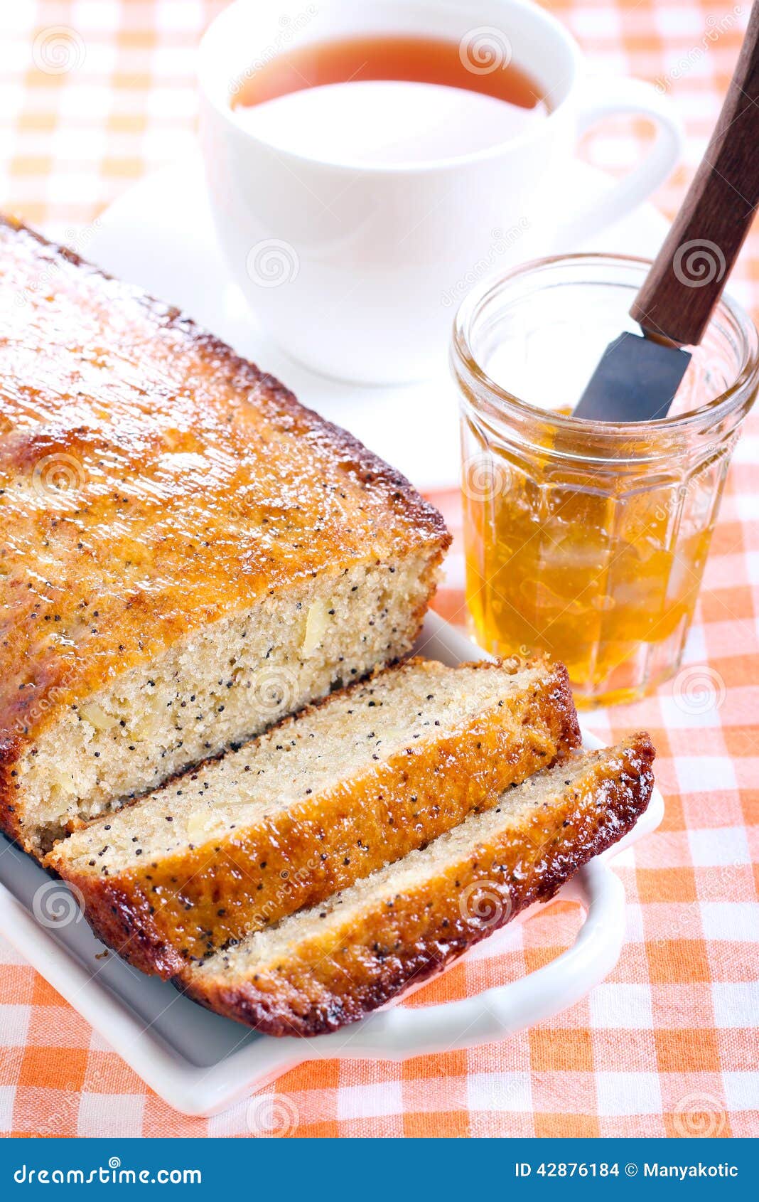 Marmalade loaf stock photo. Image of marmalade, bread 42876184
