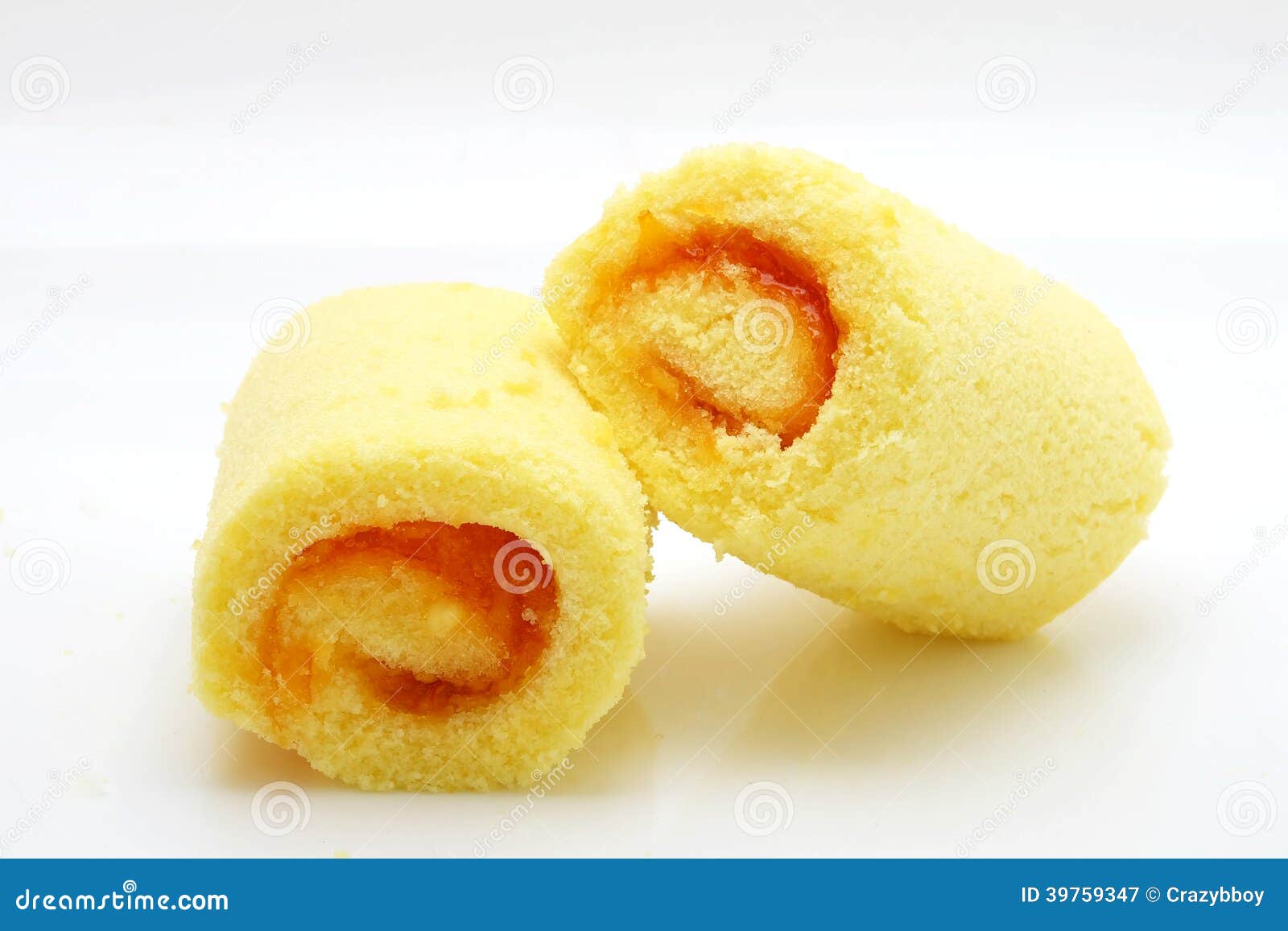 Marmalade roll cake stock image. Image of dessert, homemade 39759347