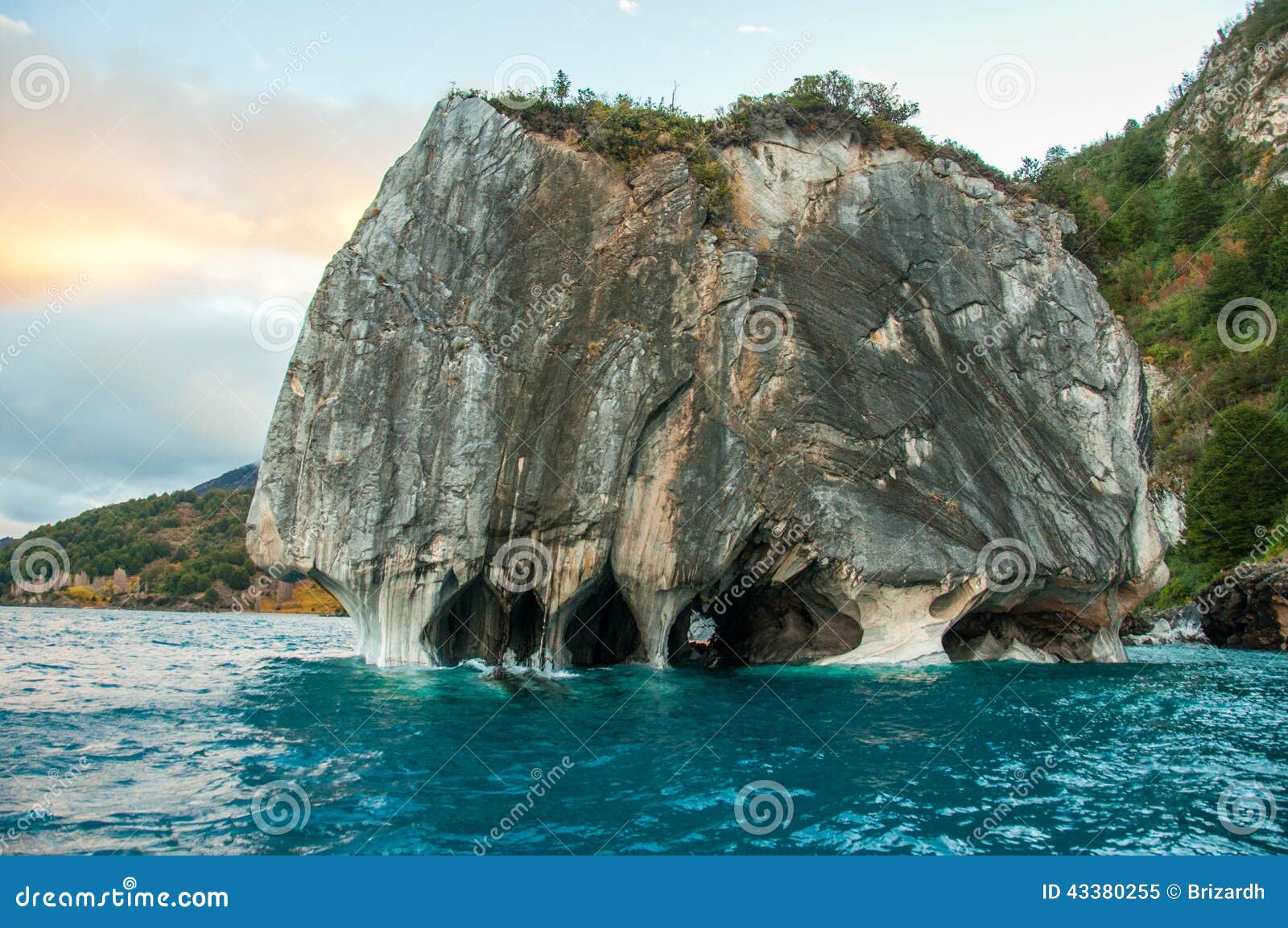 marmol cathedral rock formation, carretera austral, highway 7, c