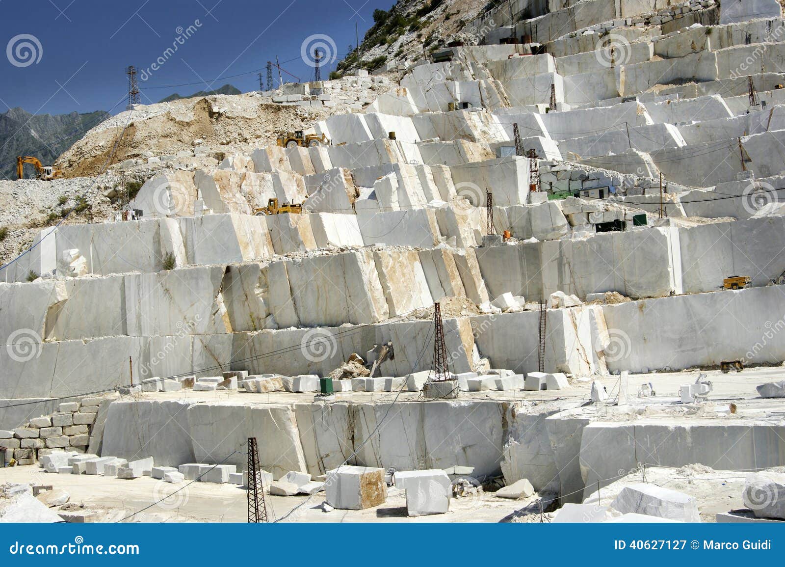 Carrara marmor italien