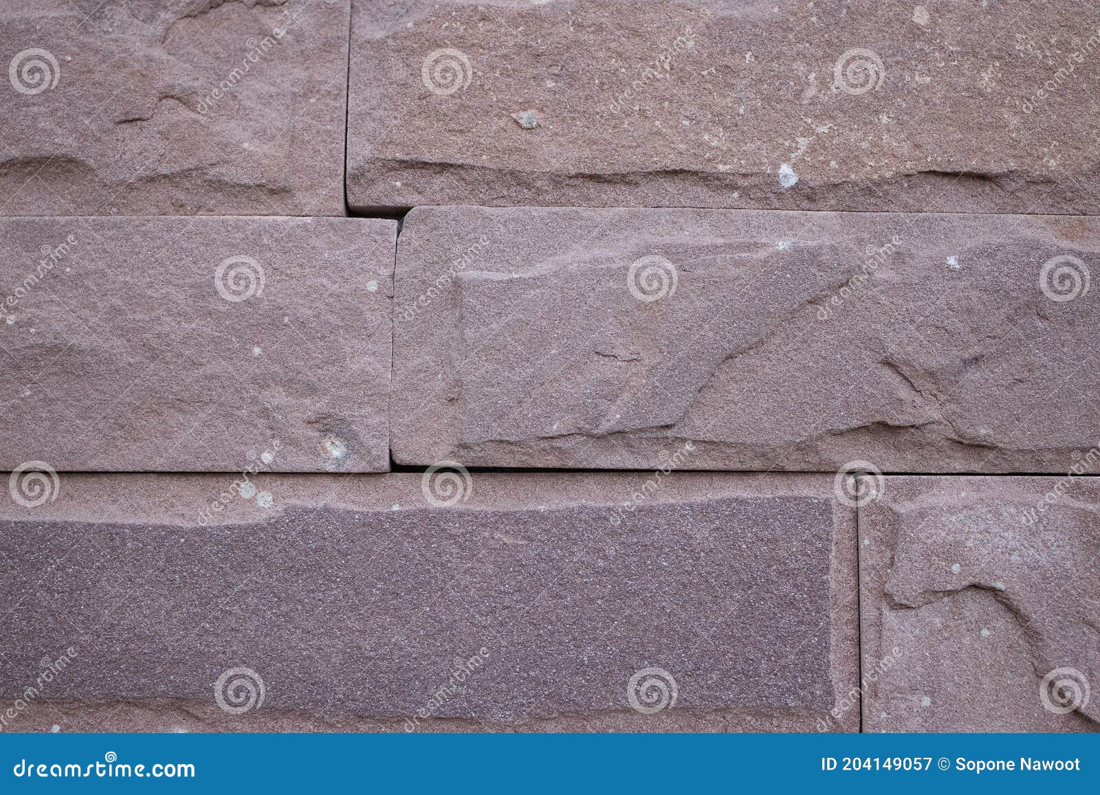 Maroon Rectangular Cut Granite Stones Stock Image Image of rock
