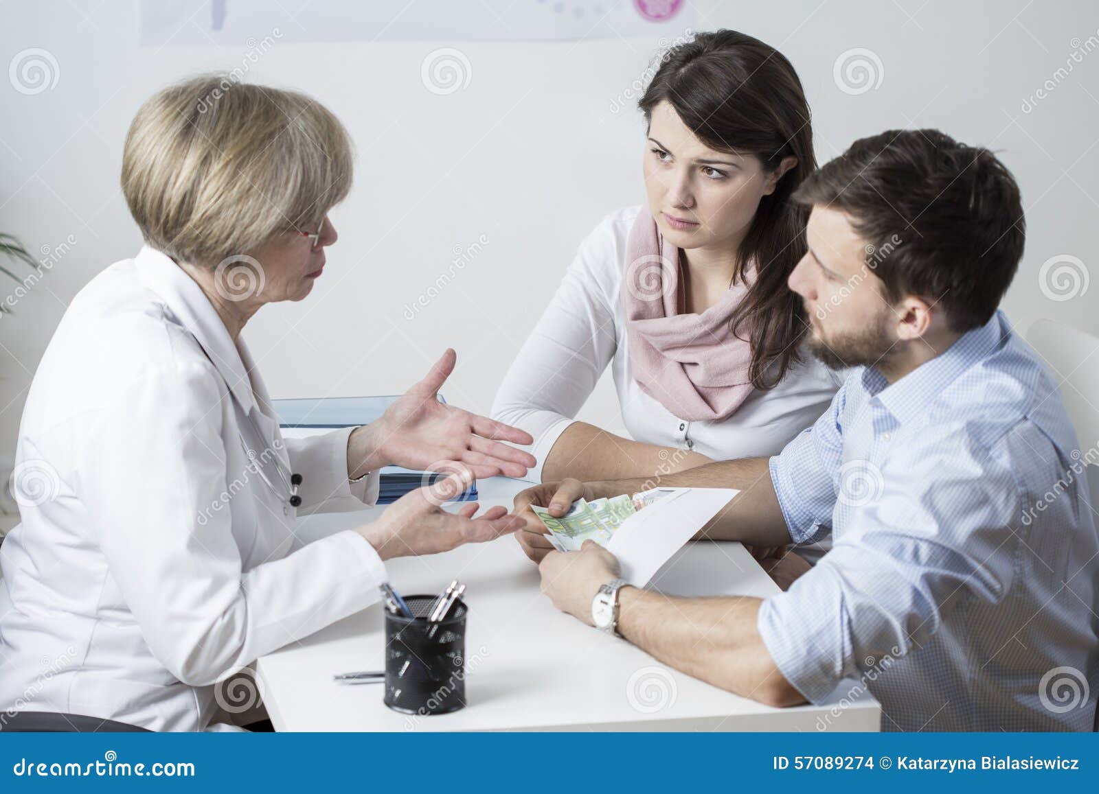 Marriage Paying for IVF Process Stock Photo Image of graft, money