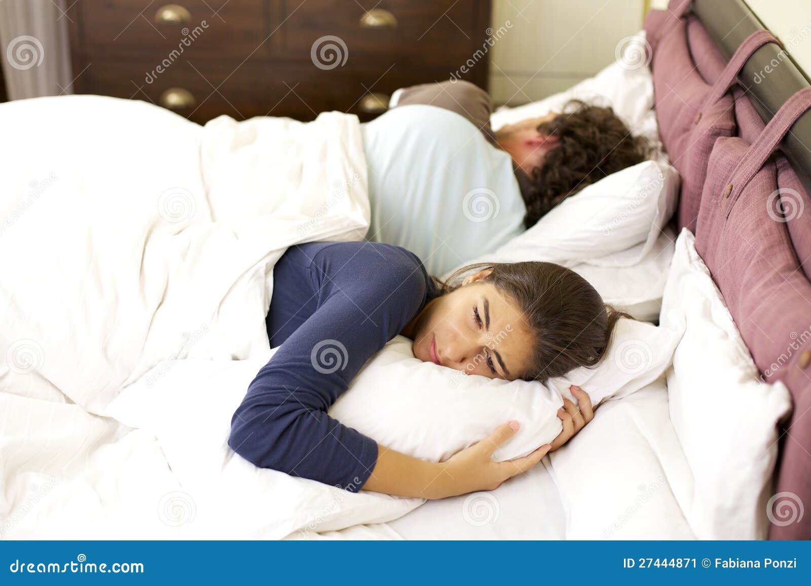 Marriage Problems Sad Woman After Stock Image picture pic image