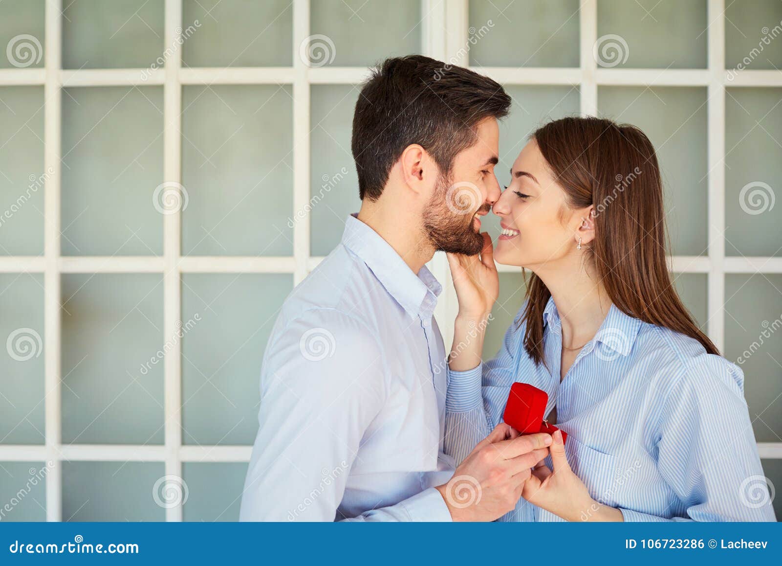 Marriage proposal. stock photo. Image of women, present - 106723286