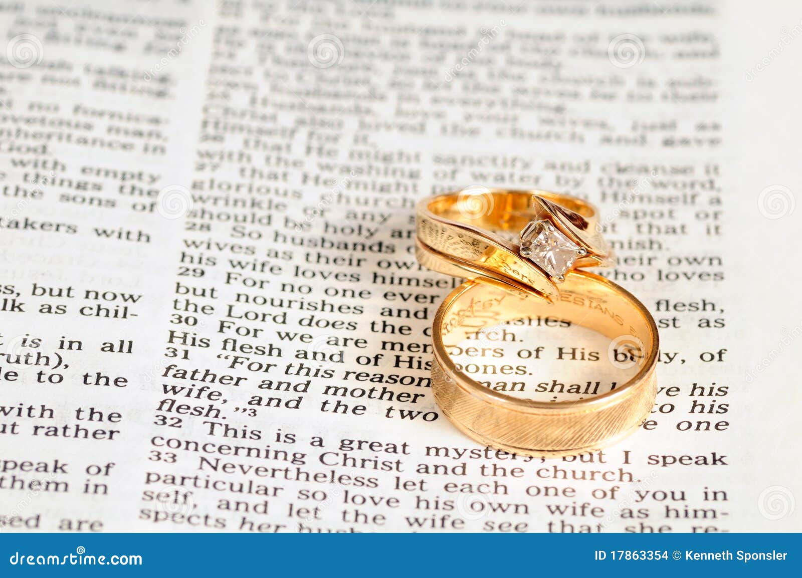 Marriage text & rings stock photo. Image of passage 17863354
