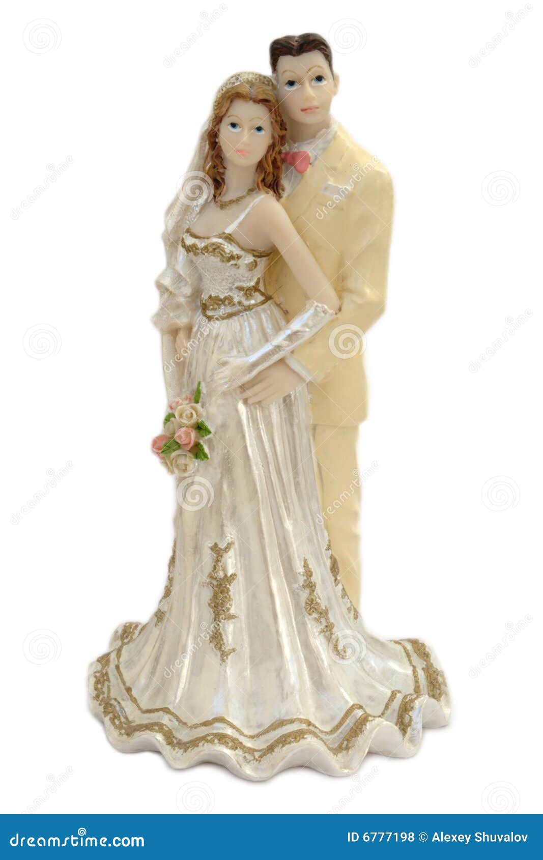 Married couple figurine stock photo. Image of decoration 6777198