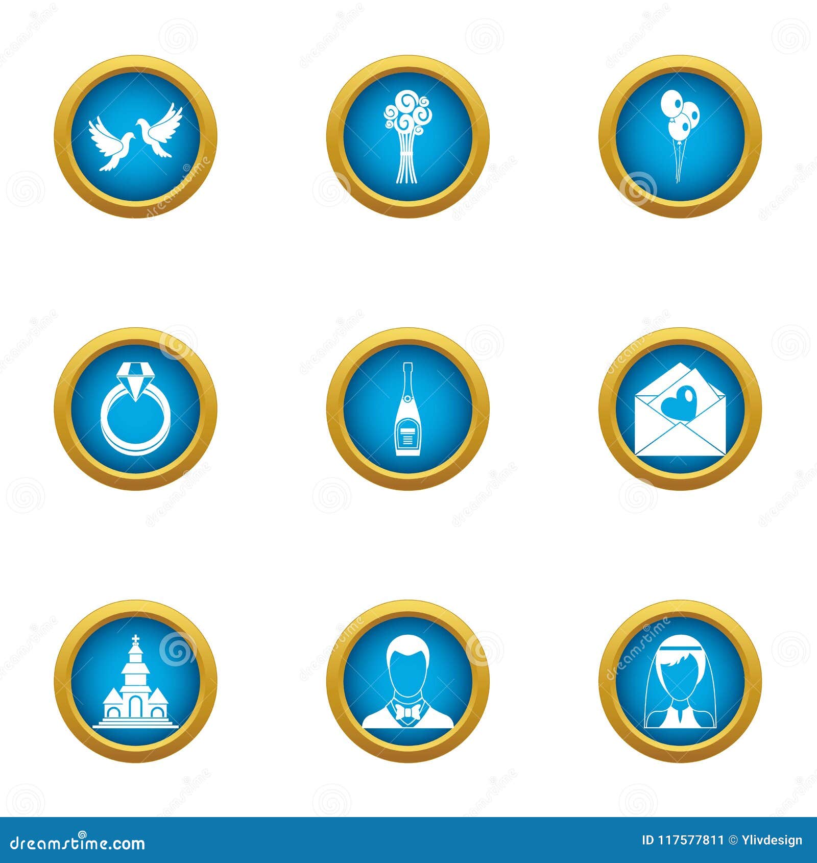 Married Couple Icons Set Flat Style Stock Vector Illustration Of married-couple-icons-set-flat-style-stock-vector-illustration-of