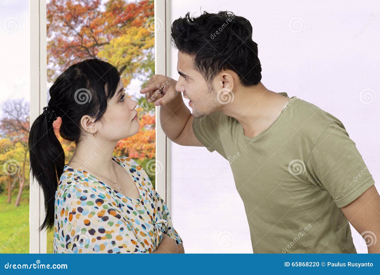 Married Couple Quarreling At Home Stock Photo Image Of Expression