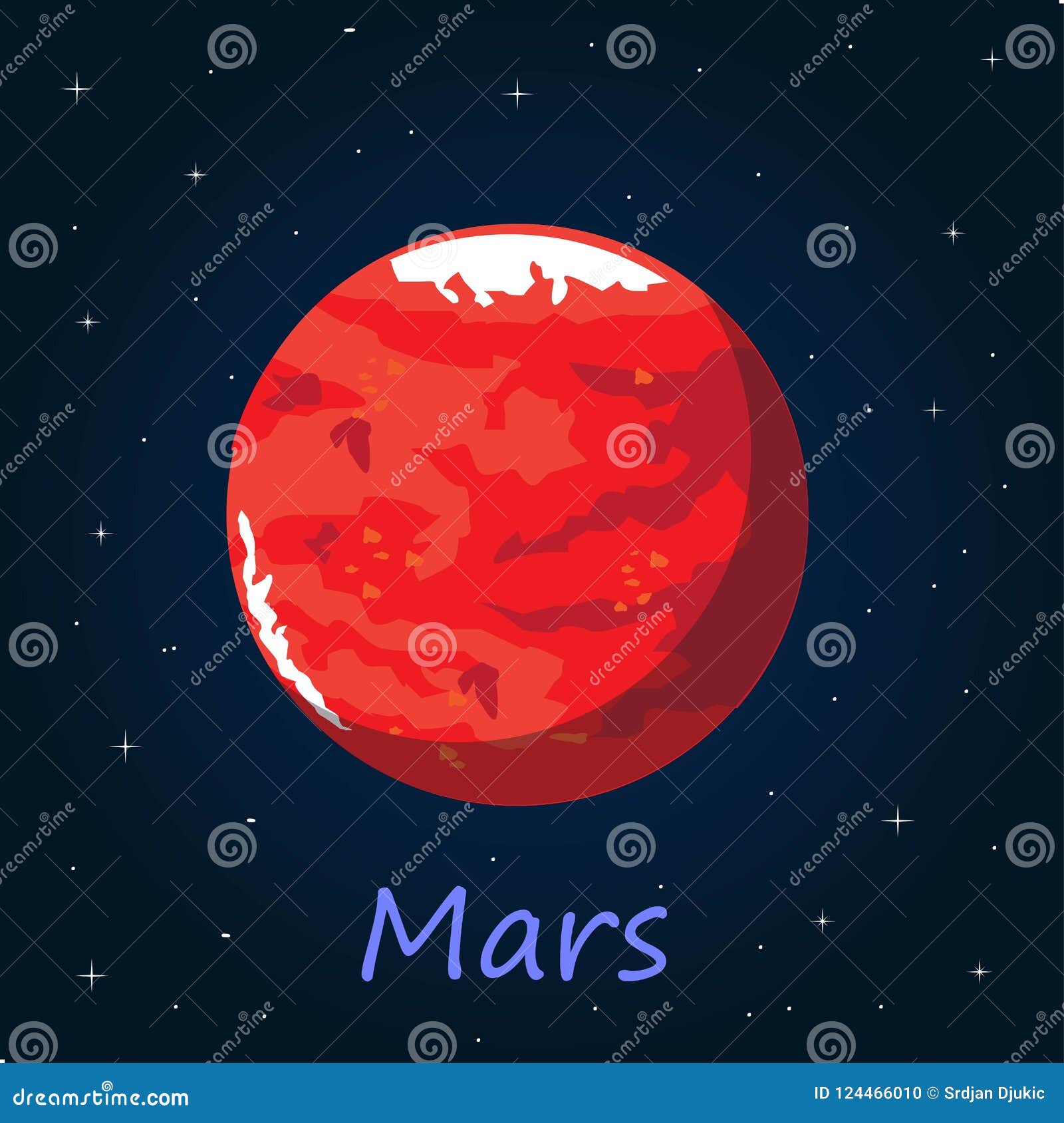Mars Is The Fourth Planet From The Sun And The Second