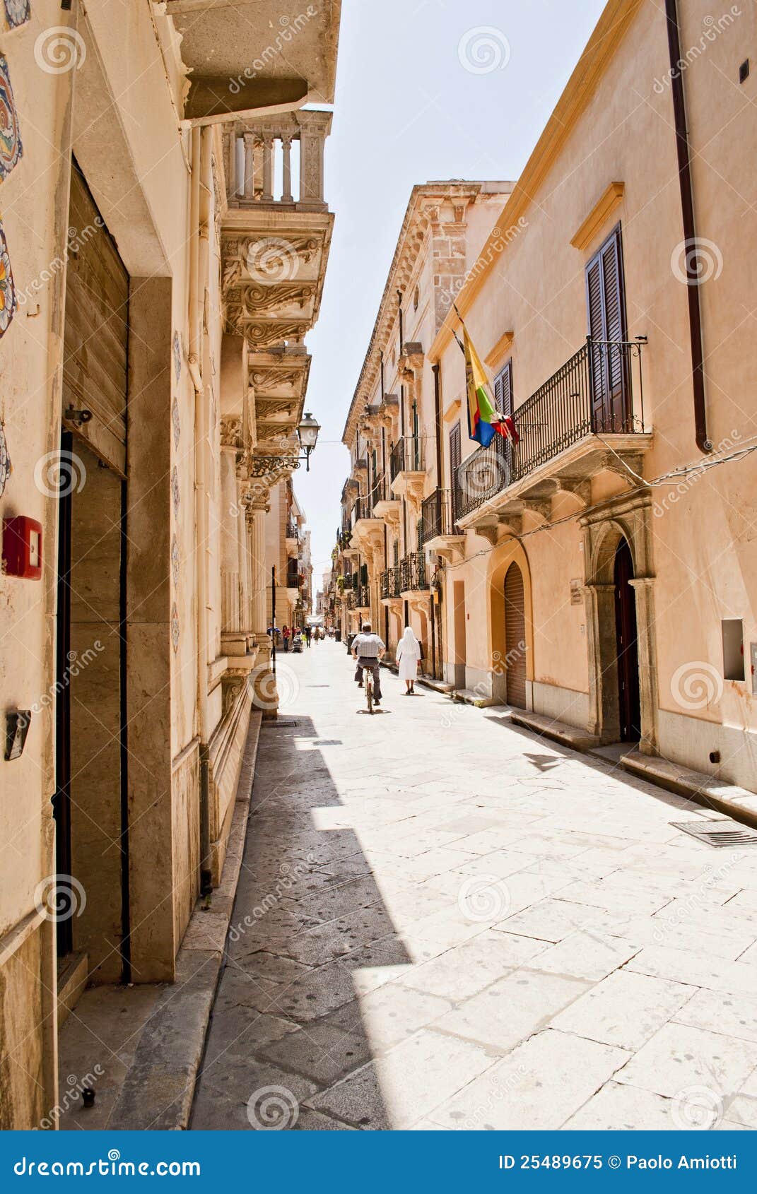 Marsala stock image. Image of sicily, house, downtown 25489675