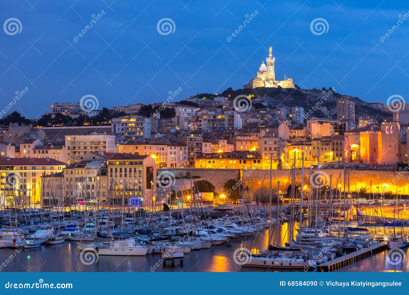 marseille france night