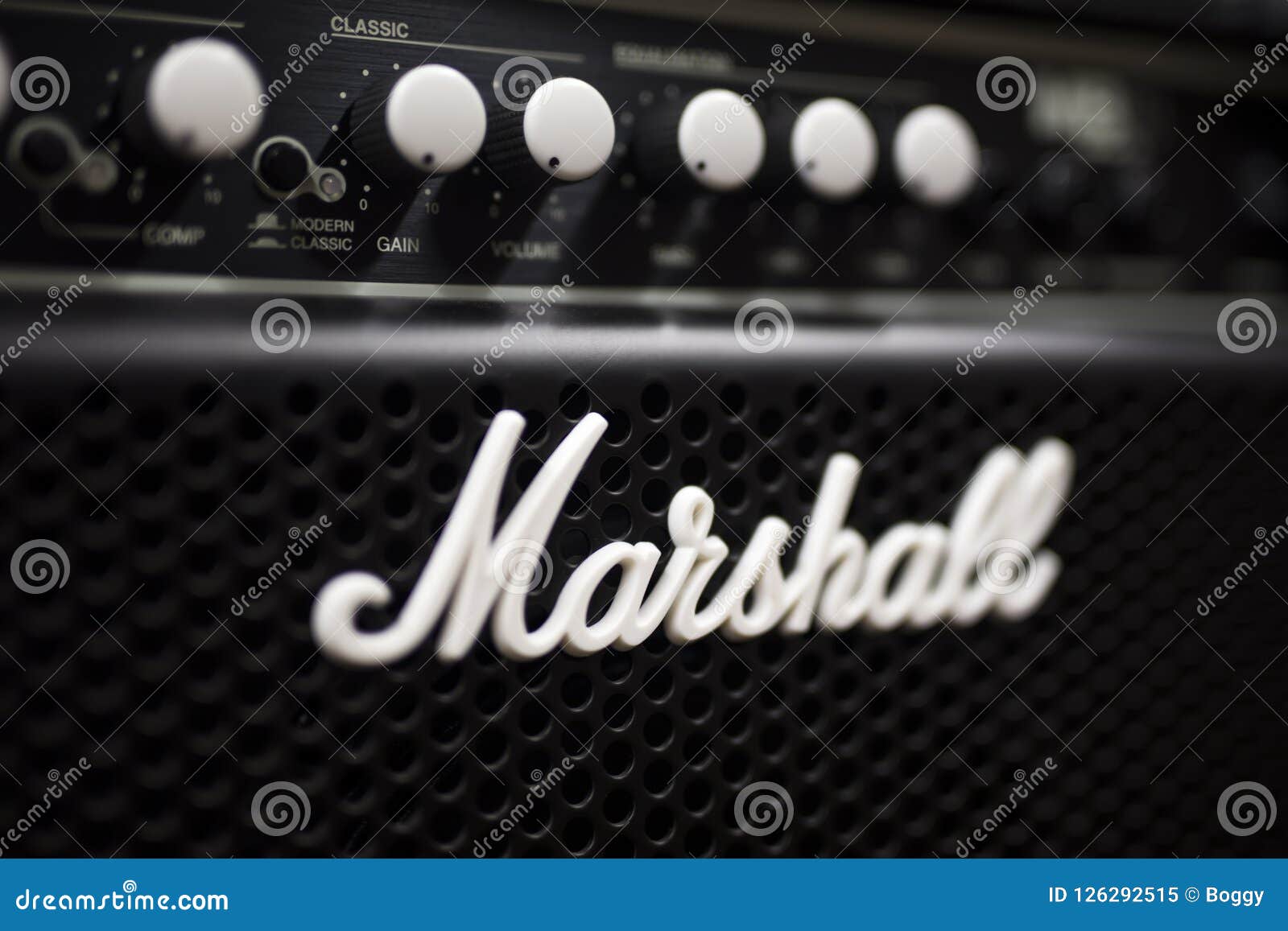 Marshall amplifier Banque de photographies et d'images à haute