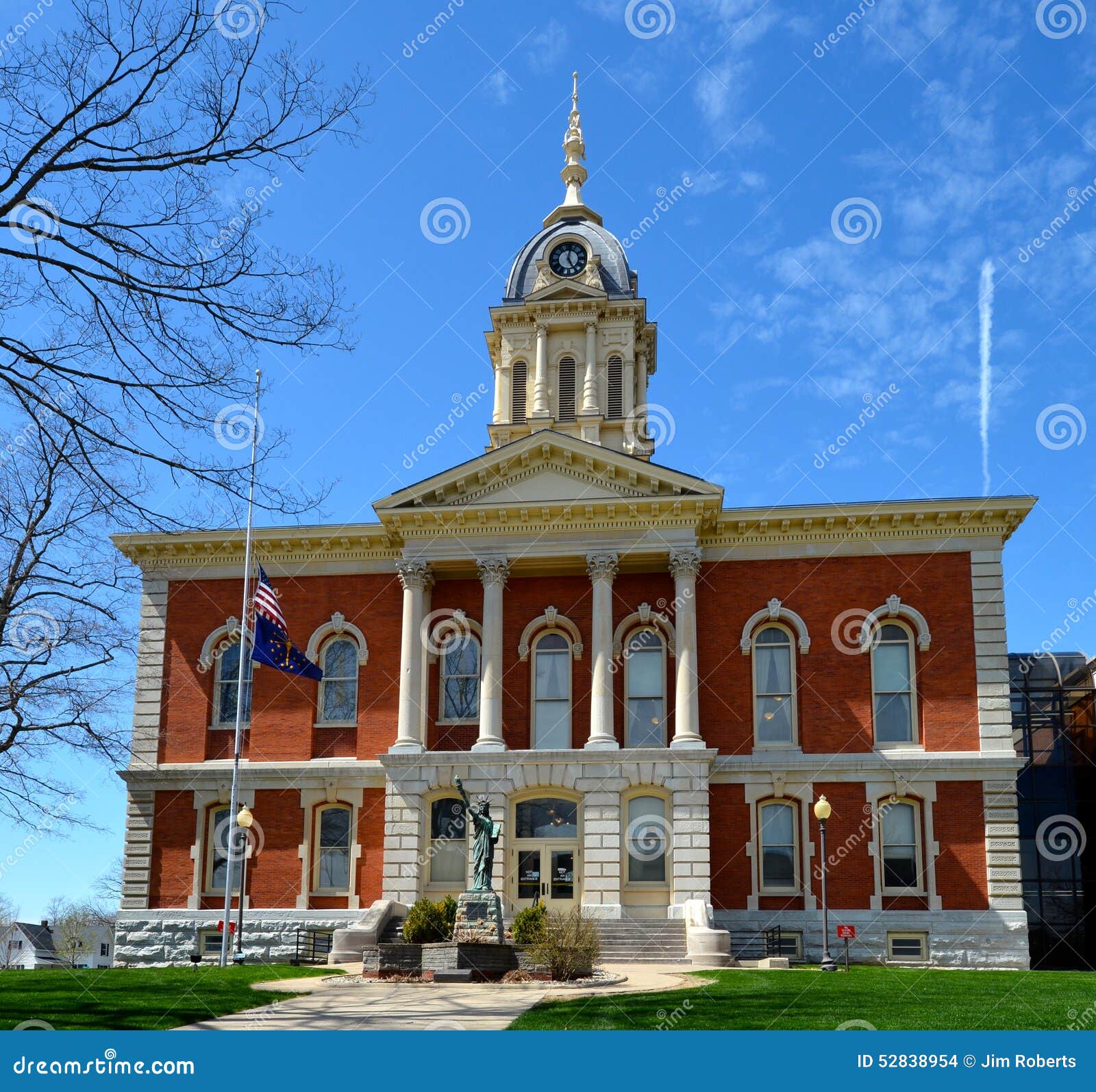 Marshall County Courthouse imagen de archivo editorial. Imagen de tomado 52838954