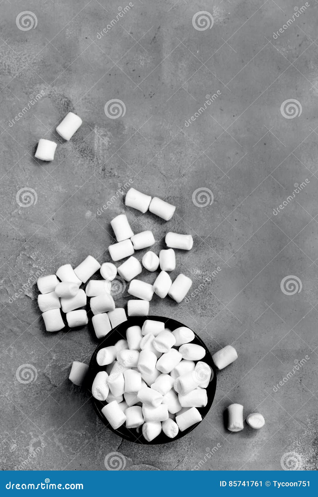 Marshmallow stock image. Image of fattening, chewy, gourmet 85741761