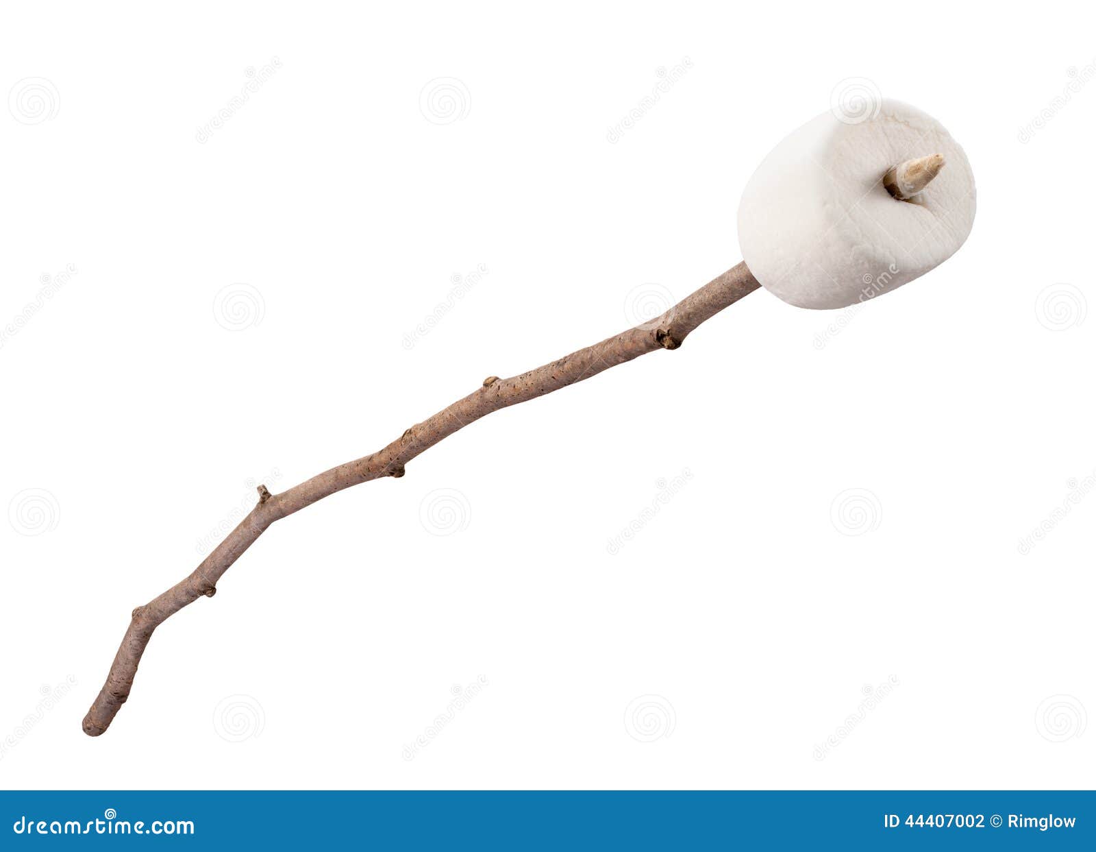 marshmallow on a stick