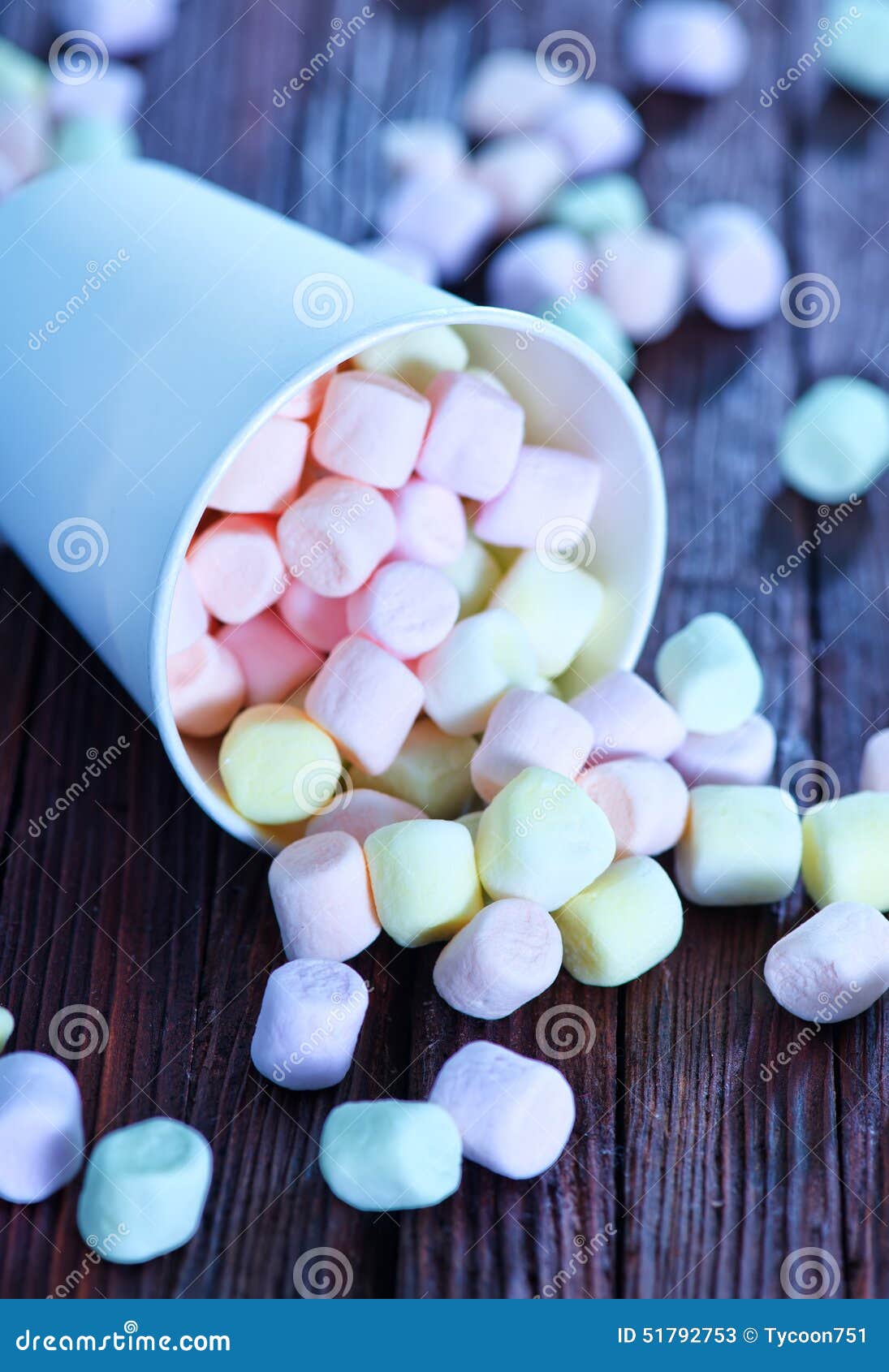 Marshmallows stock image. Image of fattening, junk, cooking 51792753