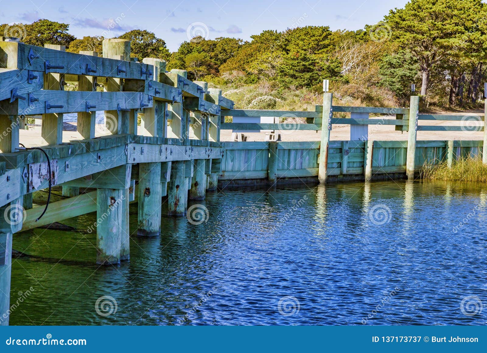 Dike Bridge On Chappaquiddick Island Editorial Photo CartoonDealer