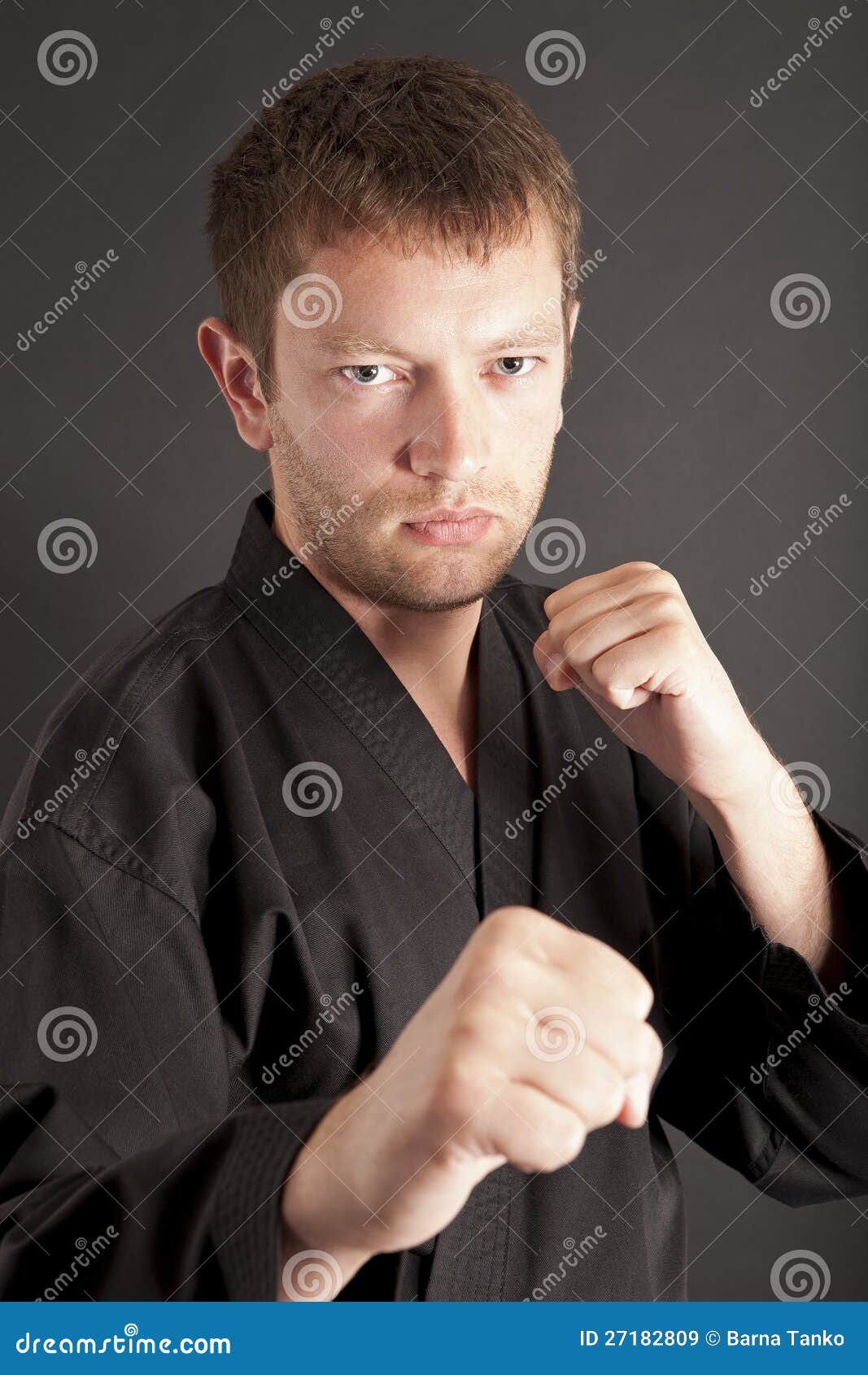 Martial art athlete stock image. Image of training, kimono 27182809