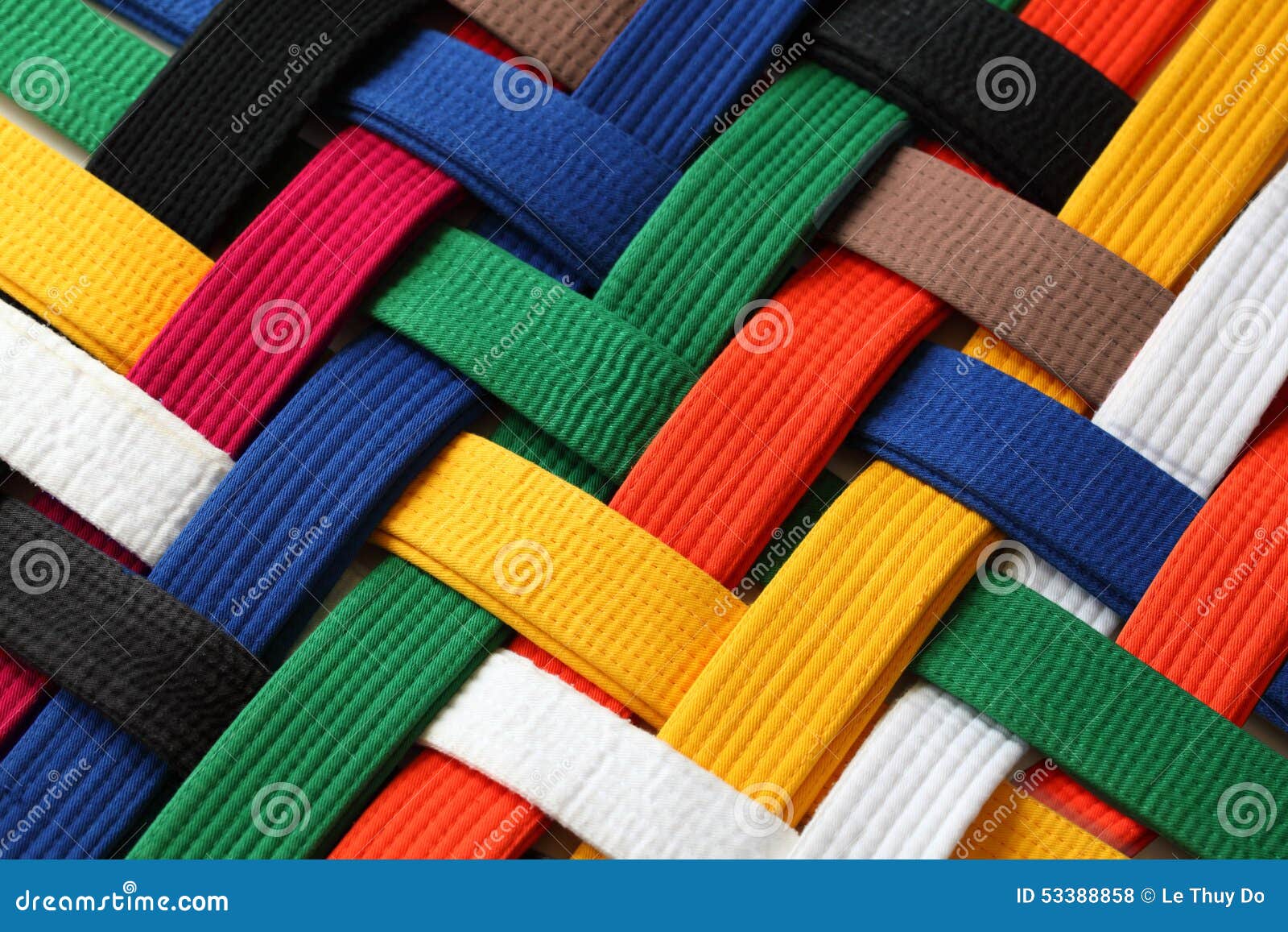 martial arts belts