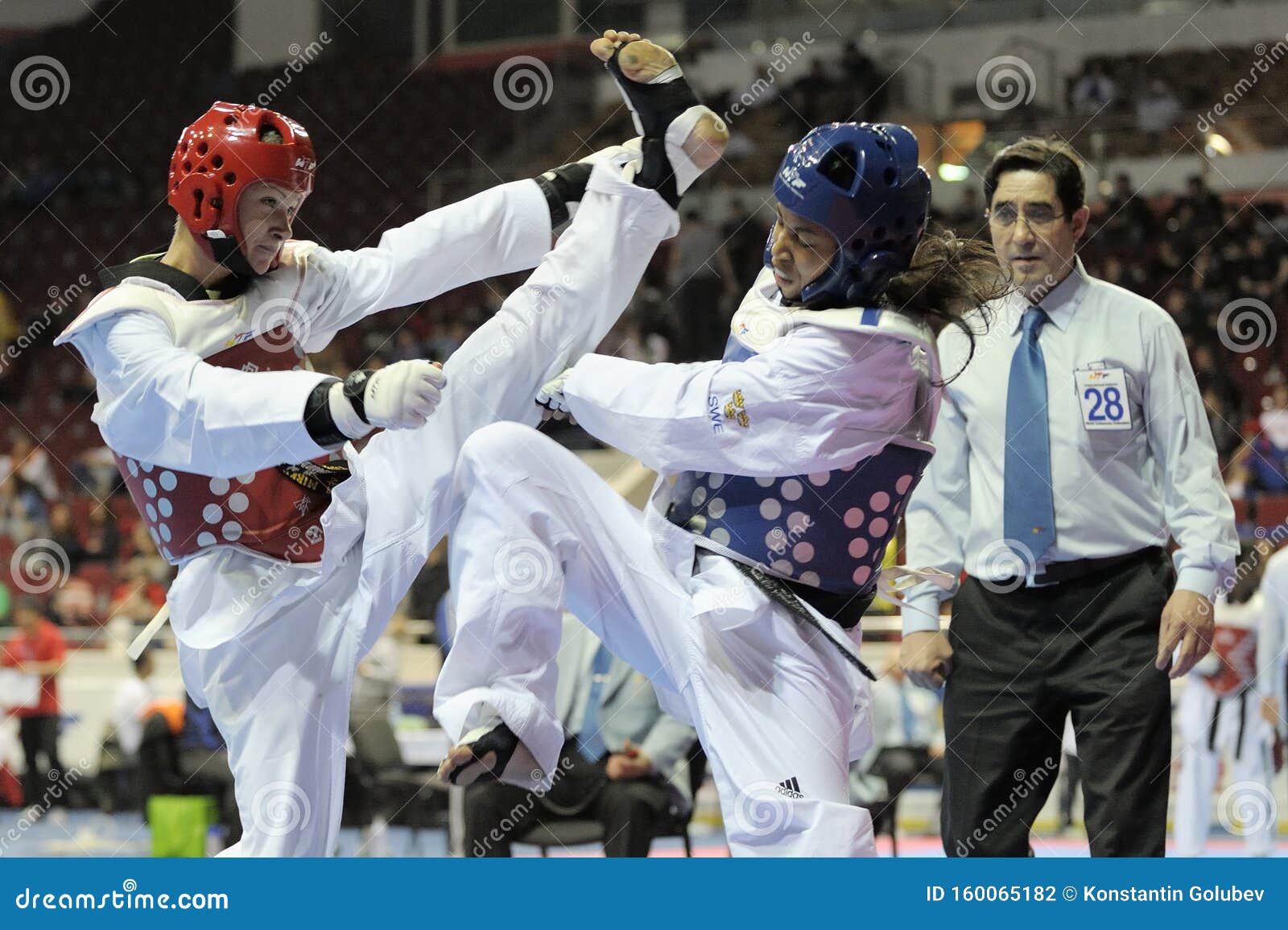 Martial Arts Duel. Handtohand Combat Editorial Photography Image of