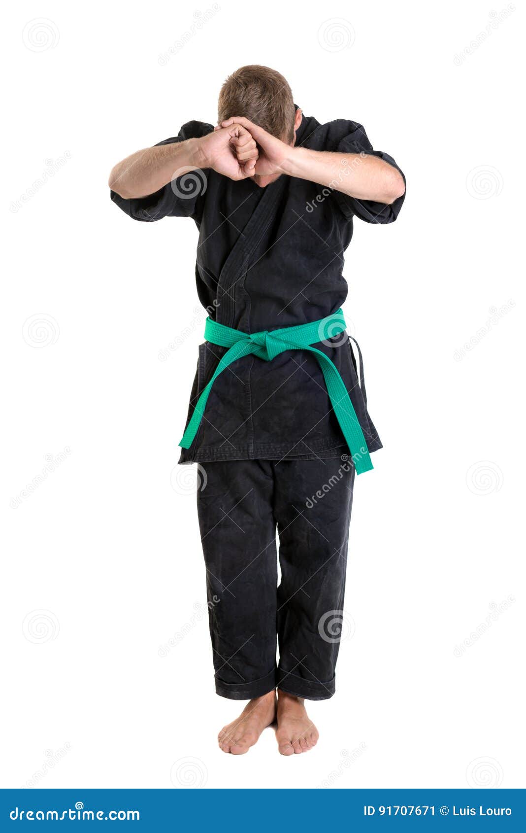 Martial arts student stock image. Image of technique 91707671