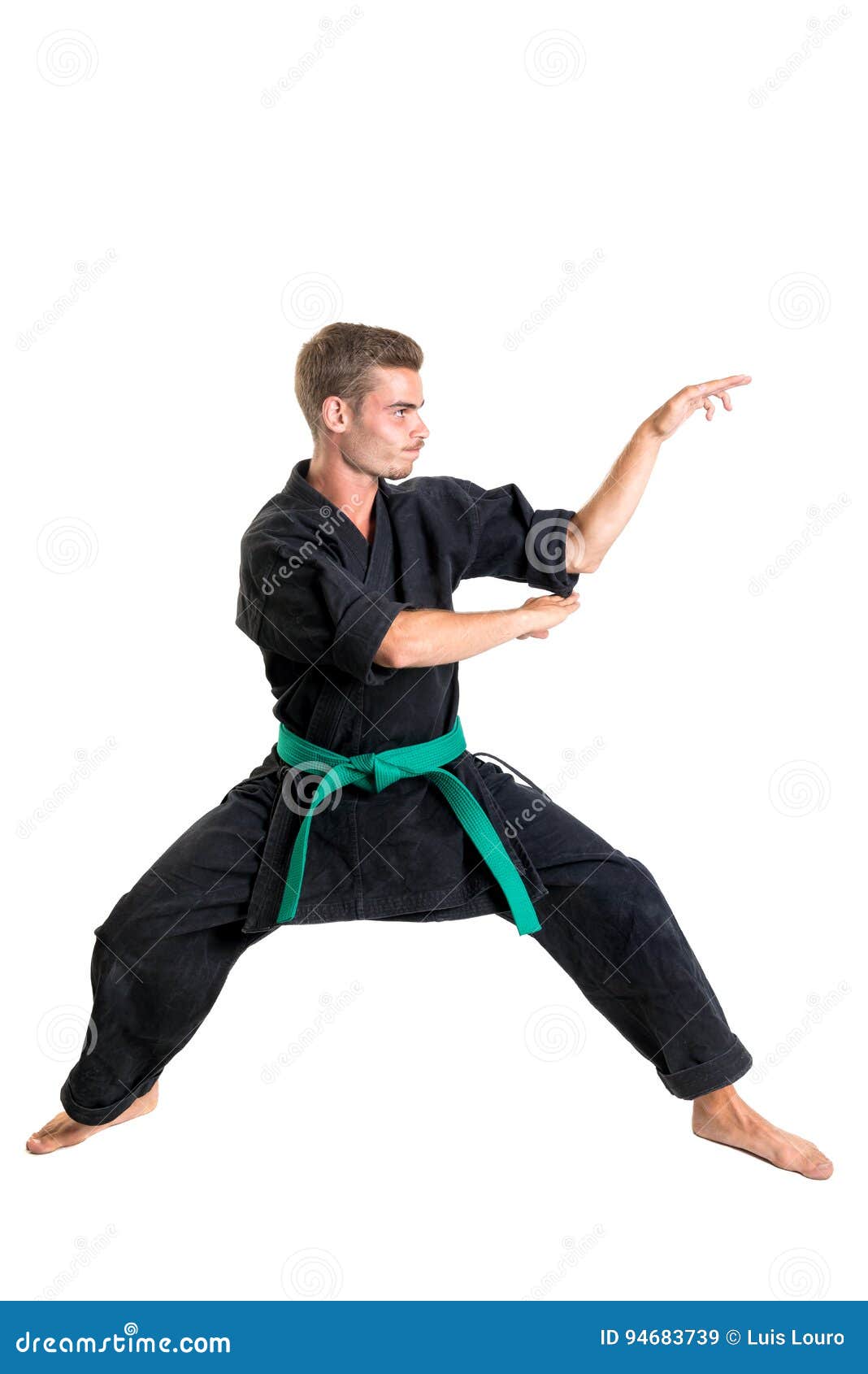 Martial arts student stock image. Image of uniform, aikido 94683739