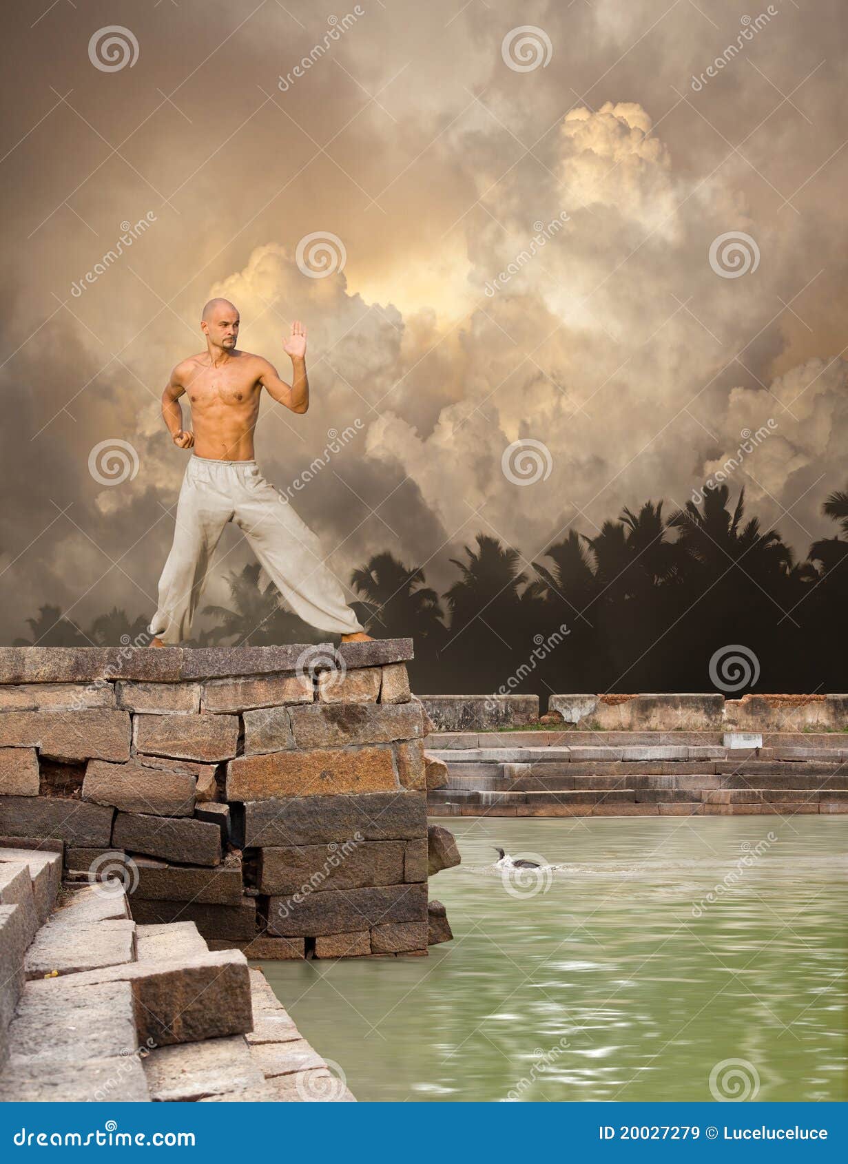 martial arts tranquility background