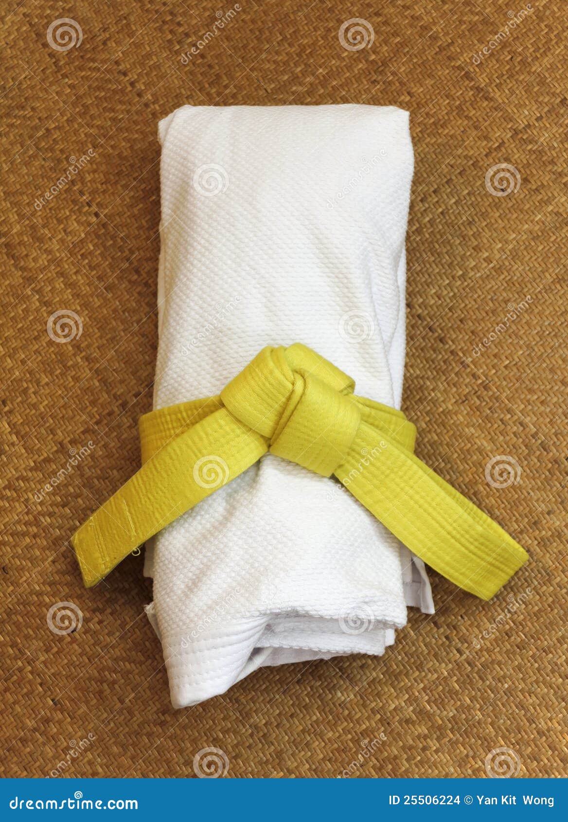Martial Arts Uniform on Tatami Stock Photo Image of master, aikido