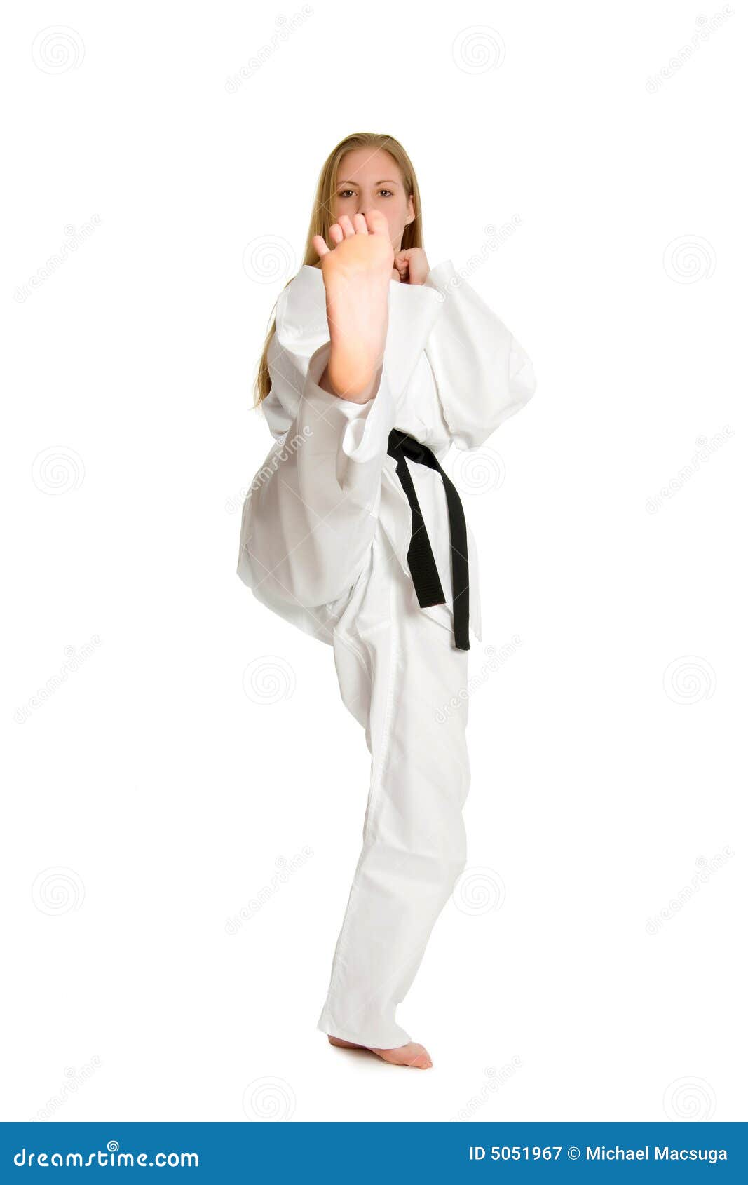 Martial Arts Woman stock image. Image of arts, martial 5051967