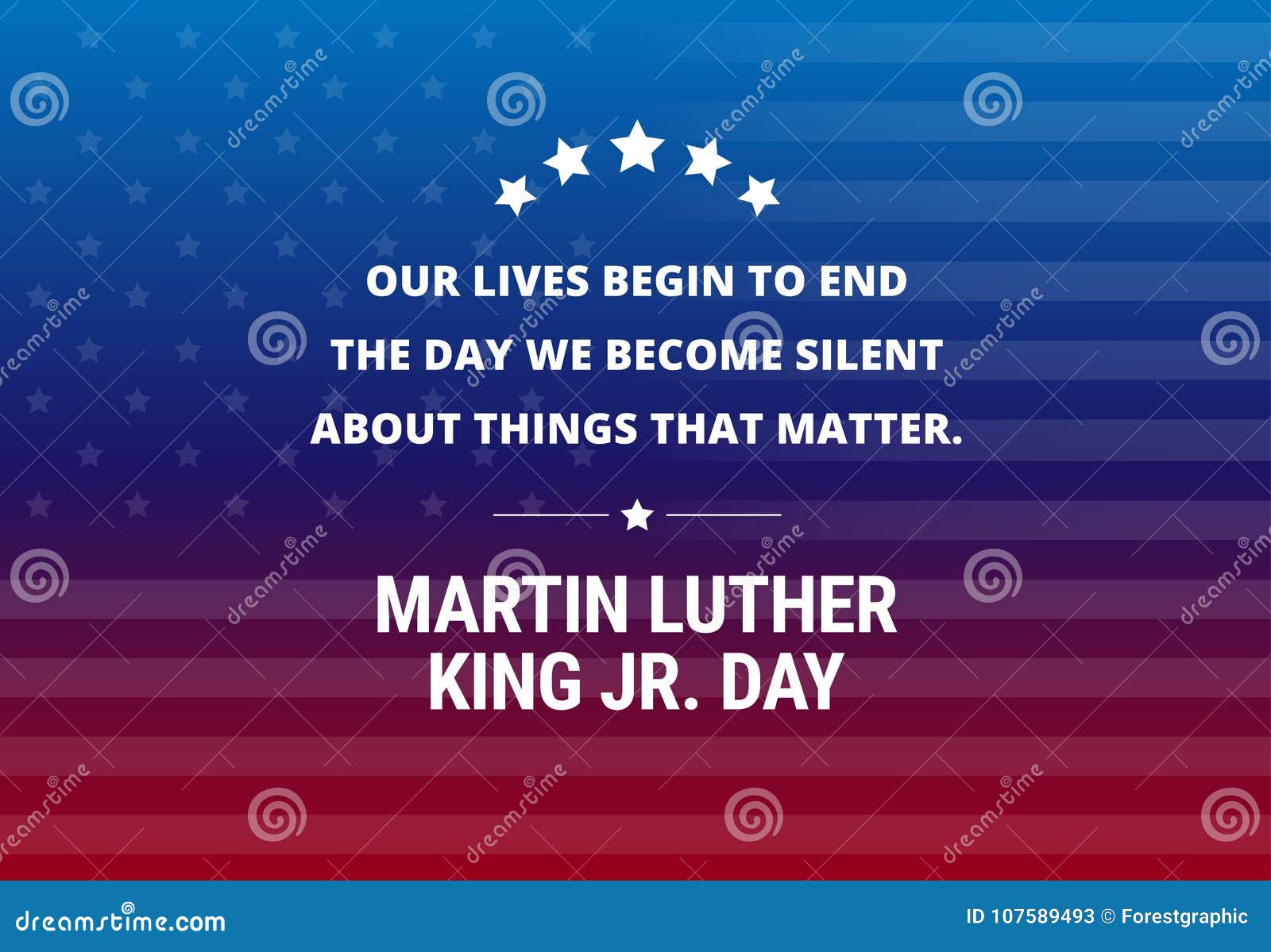 martin luther king jr day holiday  background