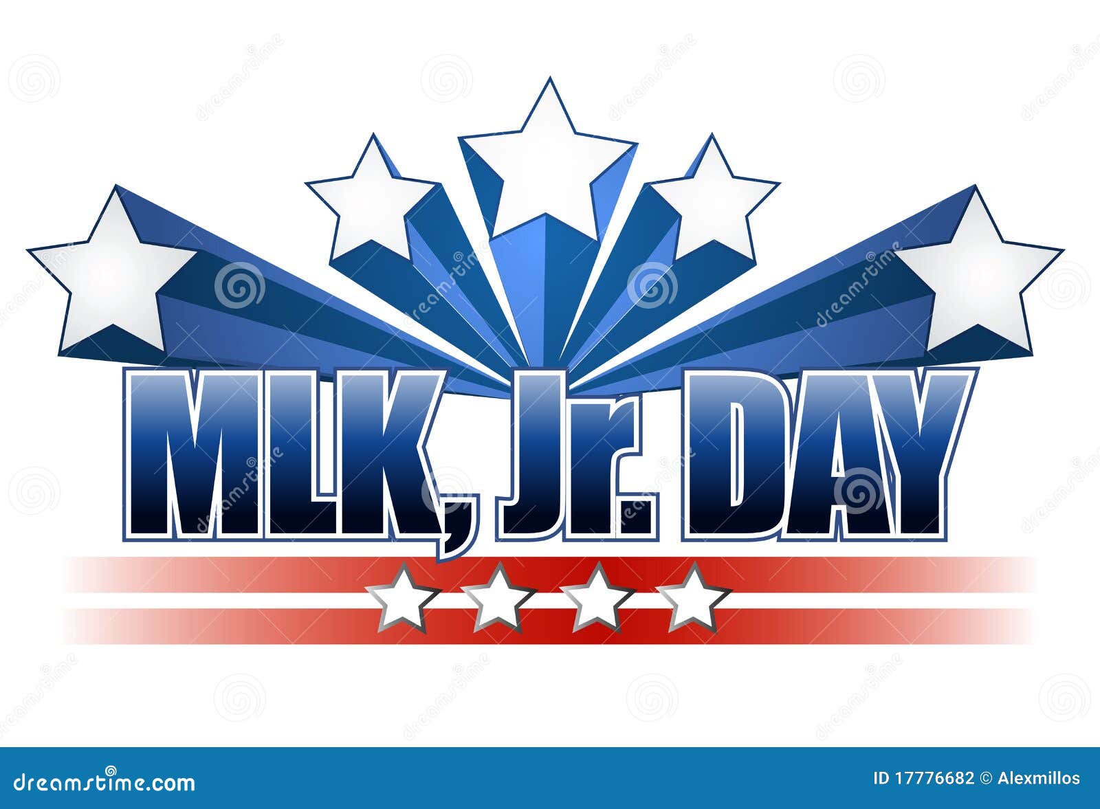 Martin Luther King Jr. Day Sign Stock Vector - Illustration of united, organizer: 177766821300 x 973