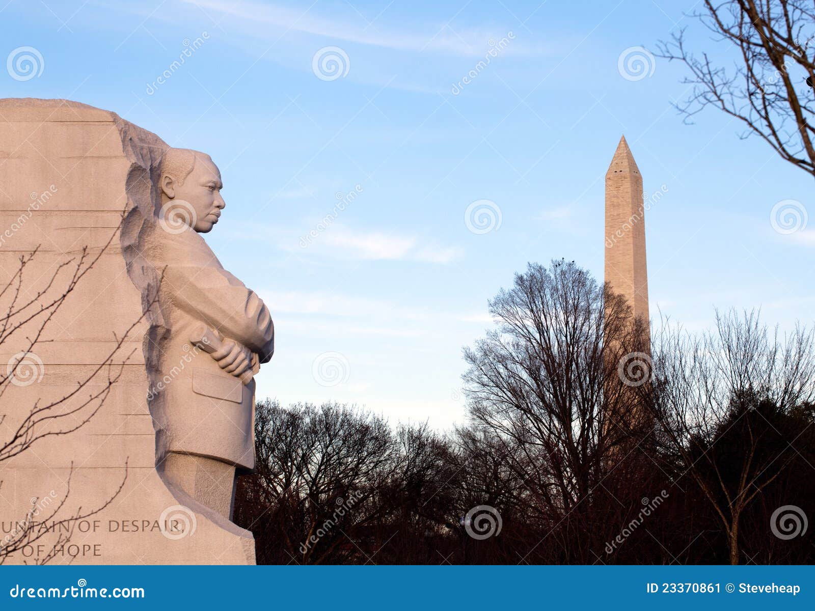 Martin Luther King Monument DC Editorial Photo Image of carving
