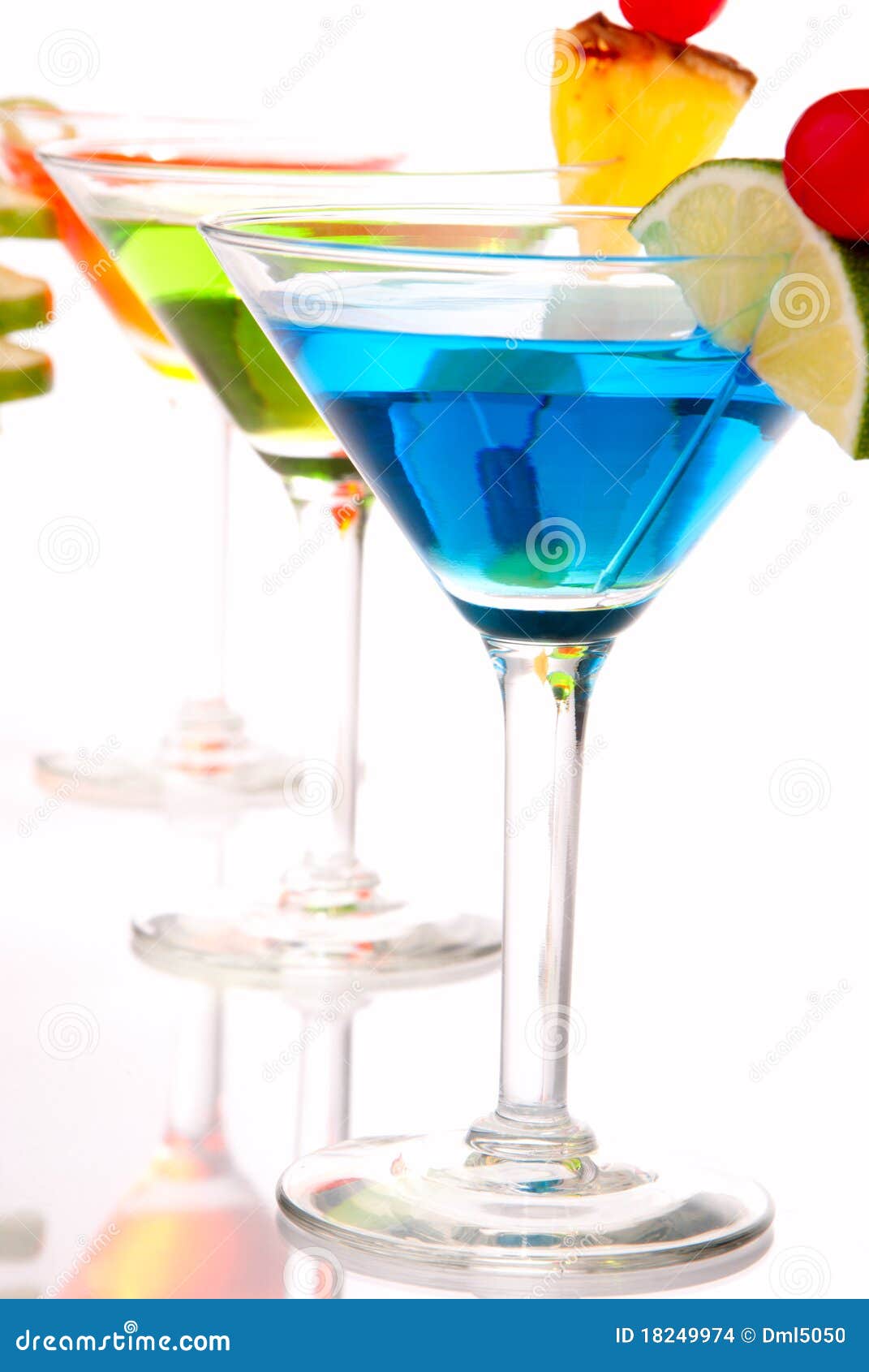 Martini Cocktails Drinks Composition Stock Photo Image of juice
