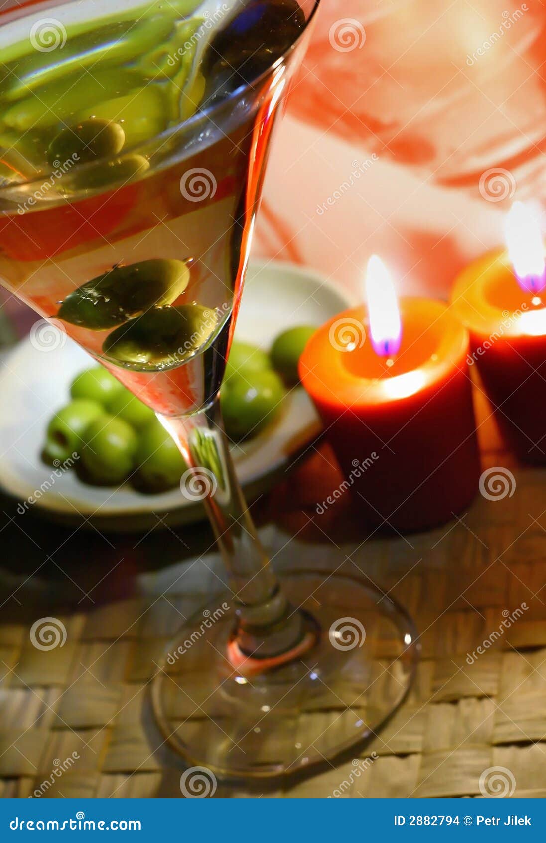 Martini in night light stock photo. Image of nightlife 2882794
