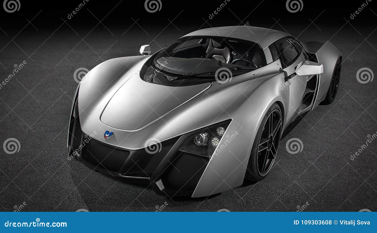 Marussia B2 Front View Editorial Stock Photo Image Of Isolated