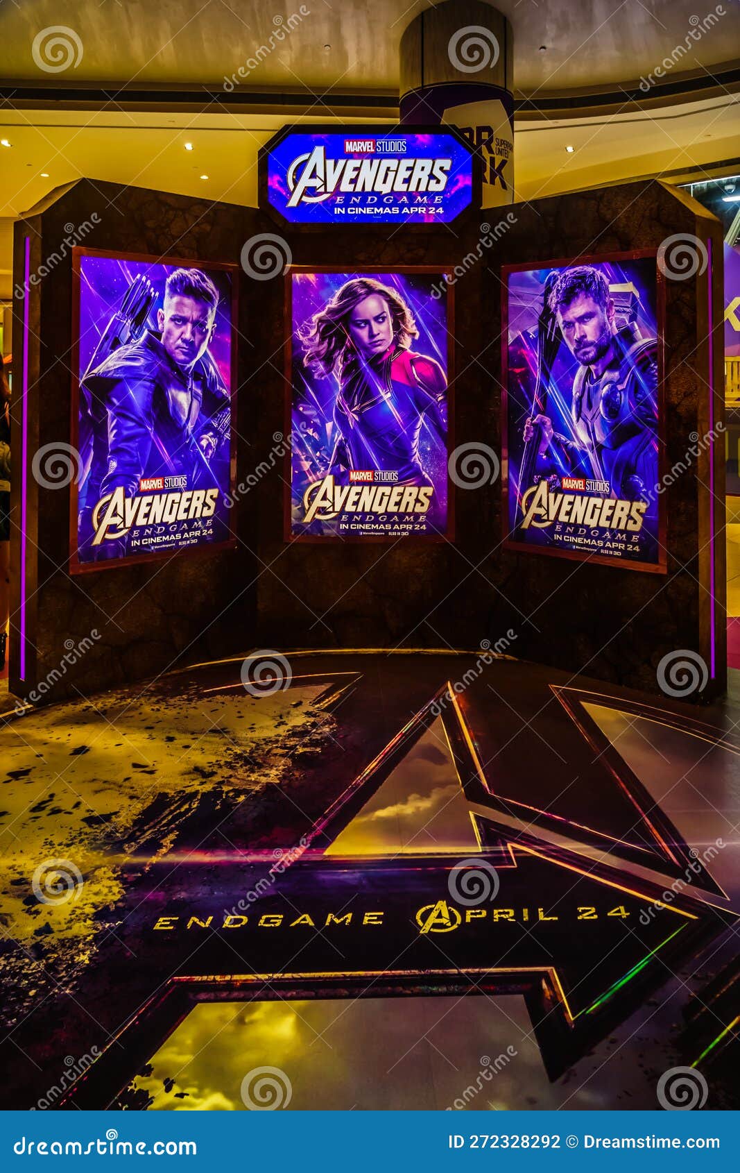 Marvel Studios' Avengers, Endgame Event at Suntec City, Singapore. Imagem  Editorial - Imagem de filme, homem: 272328290