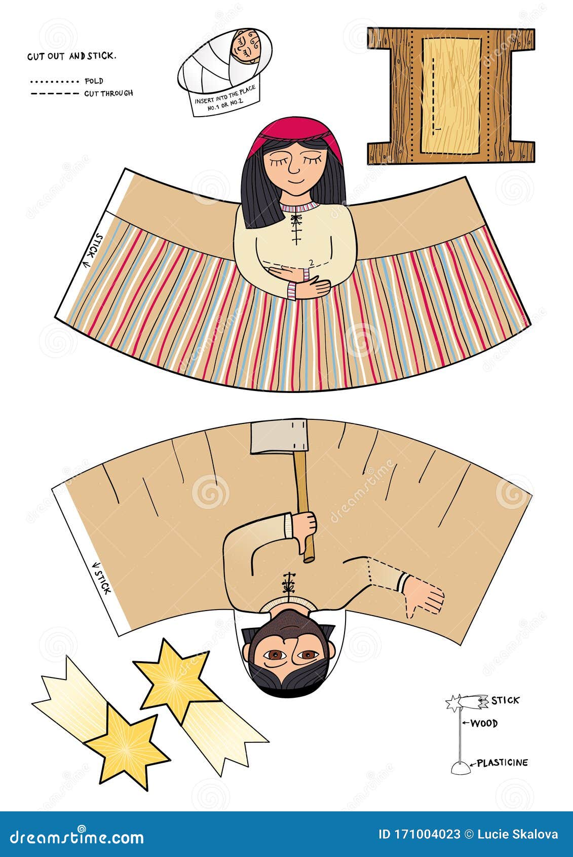 Birth of jesus worksheet