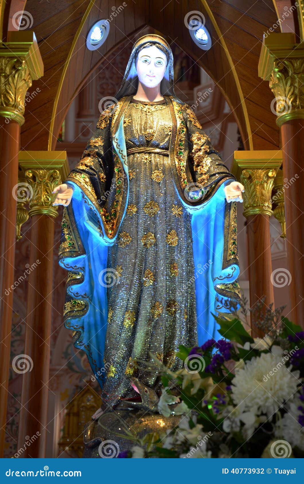 Mary (mother of Jesus) at Roman Catholic Diocese Stock Photo ...