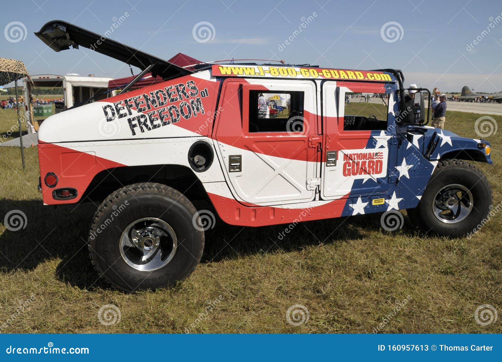 Maryland National Guard Red White And Blue Humvee ...