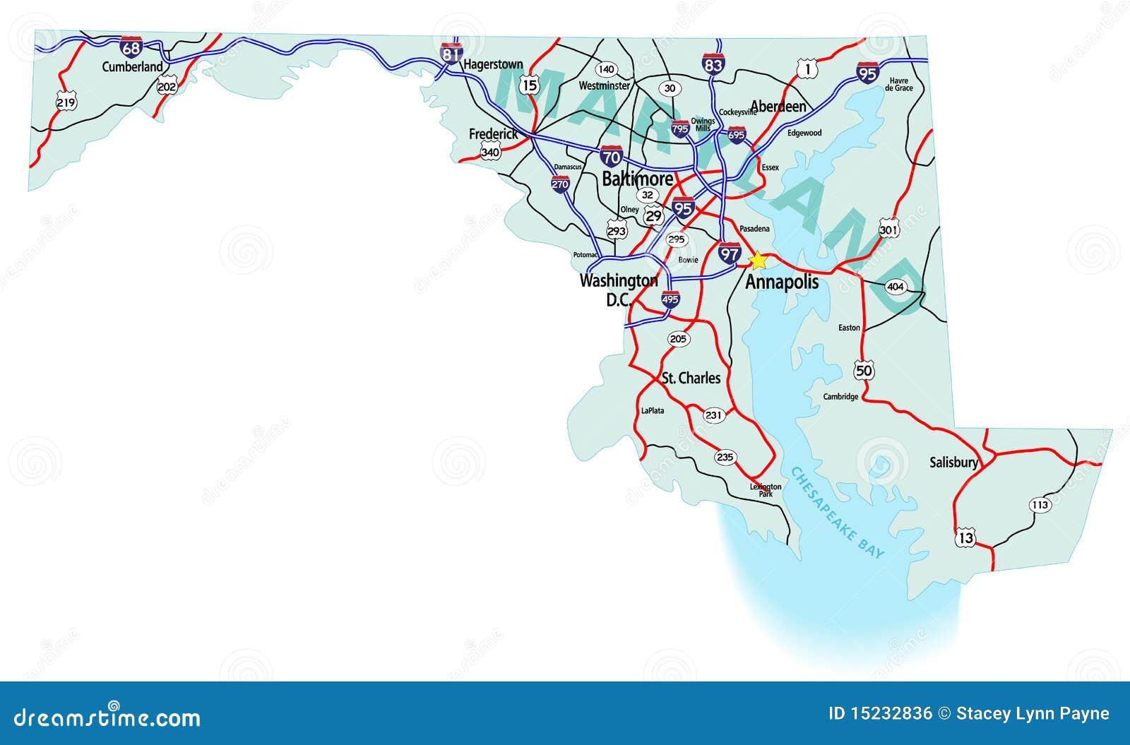 clipart map of maryland - photo #50