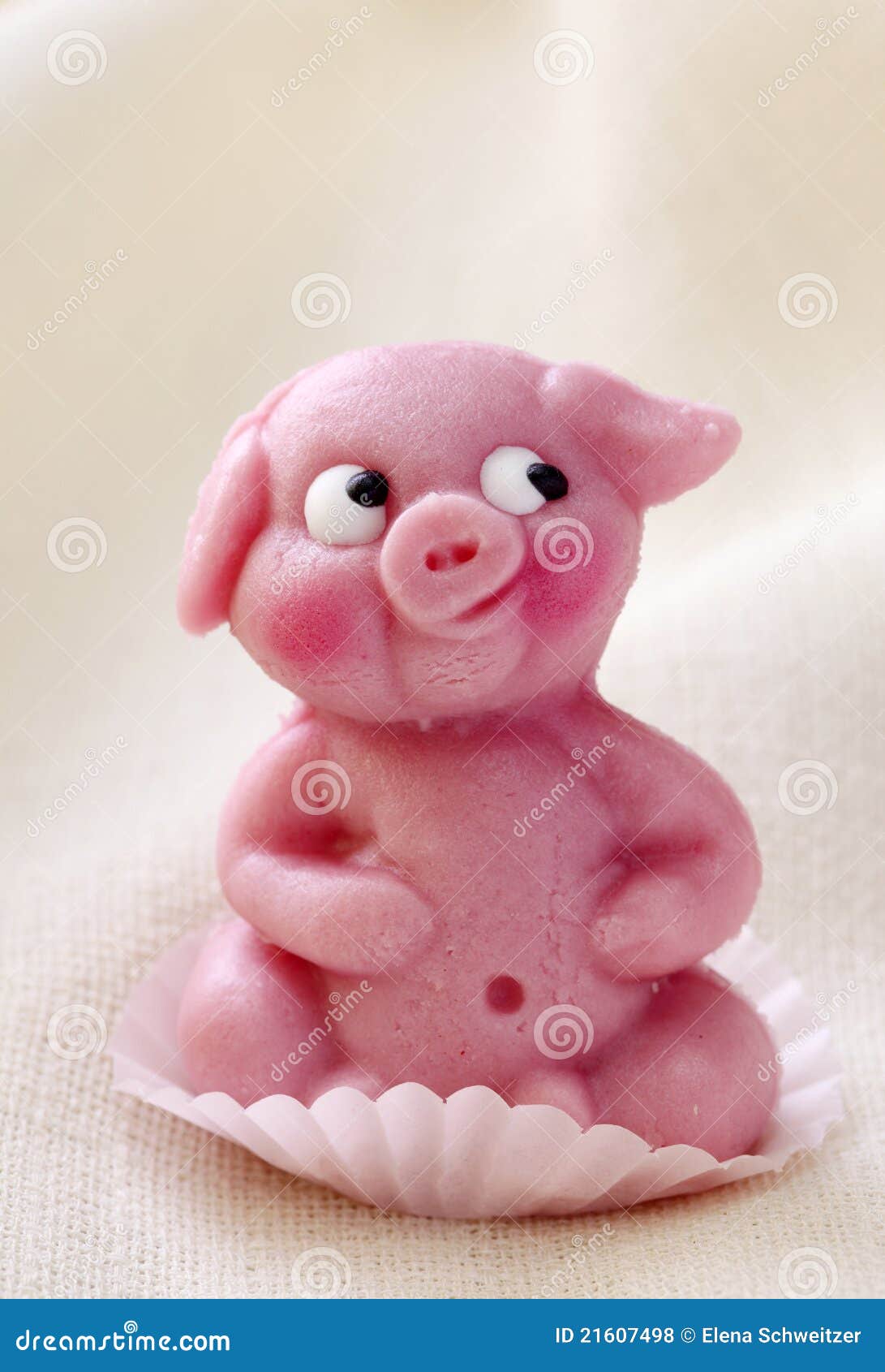 Marzipan pig stock photo. Image of lucky, luckiness, marzipan - 21607498
