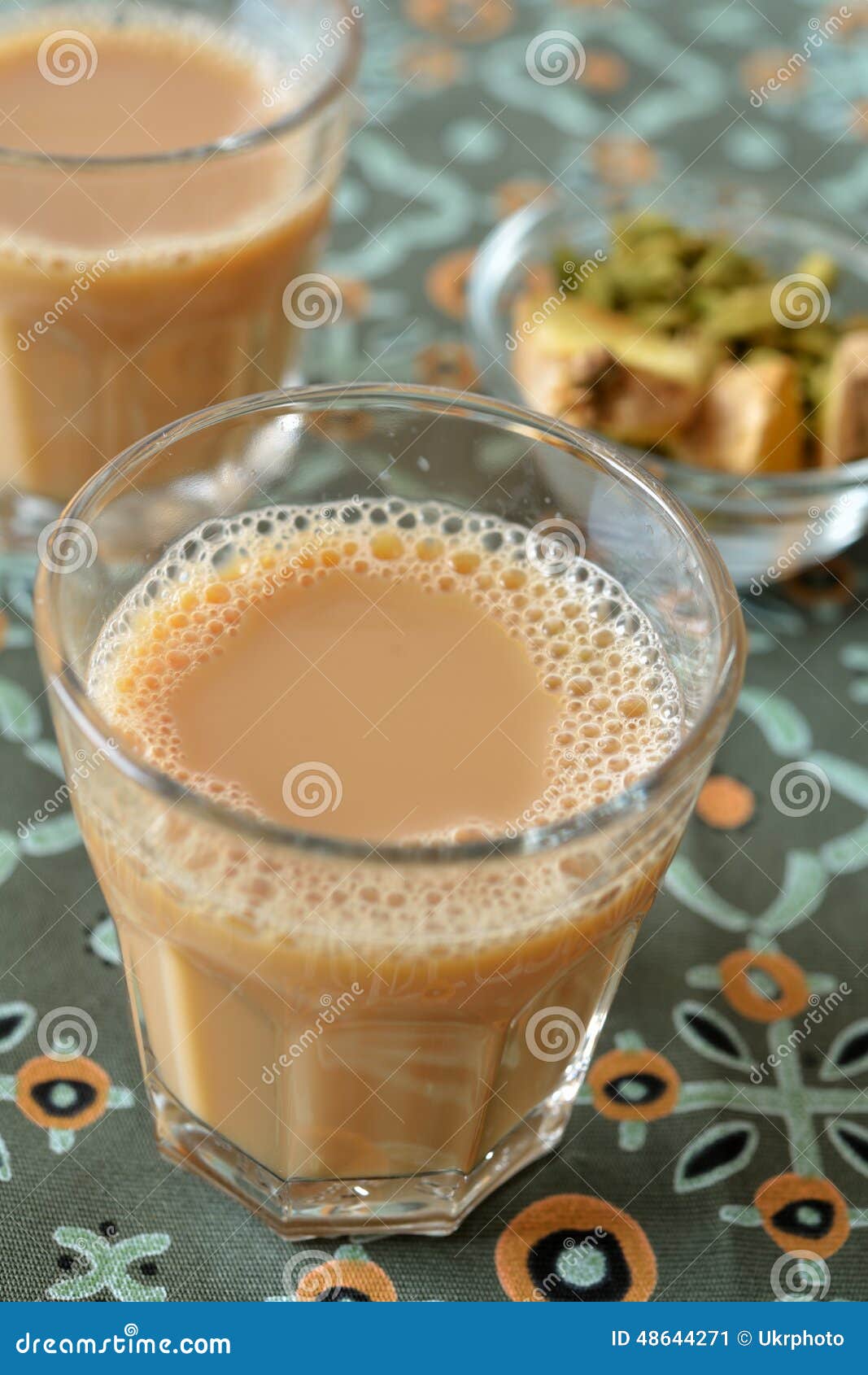 Masala chai tea stock image. Image of milk, spices, portion - 48644271