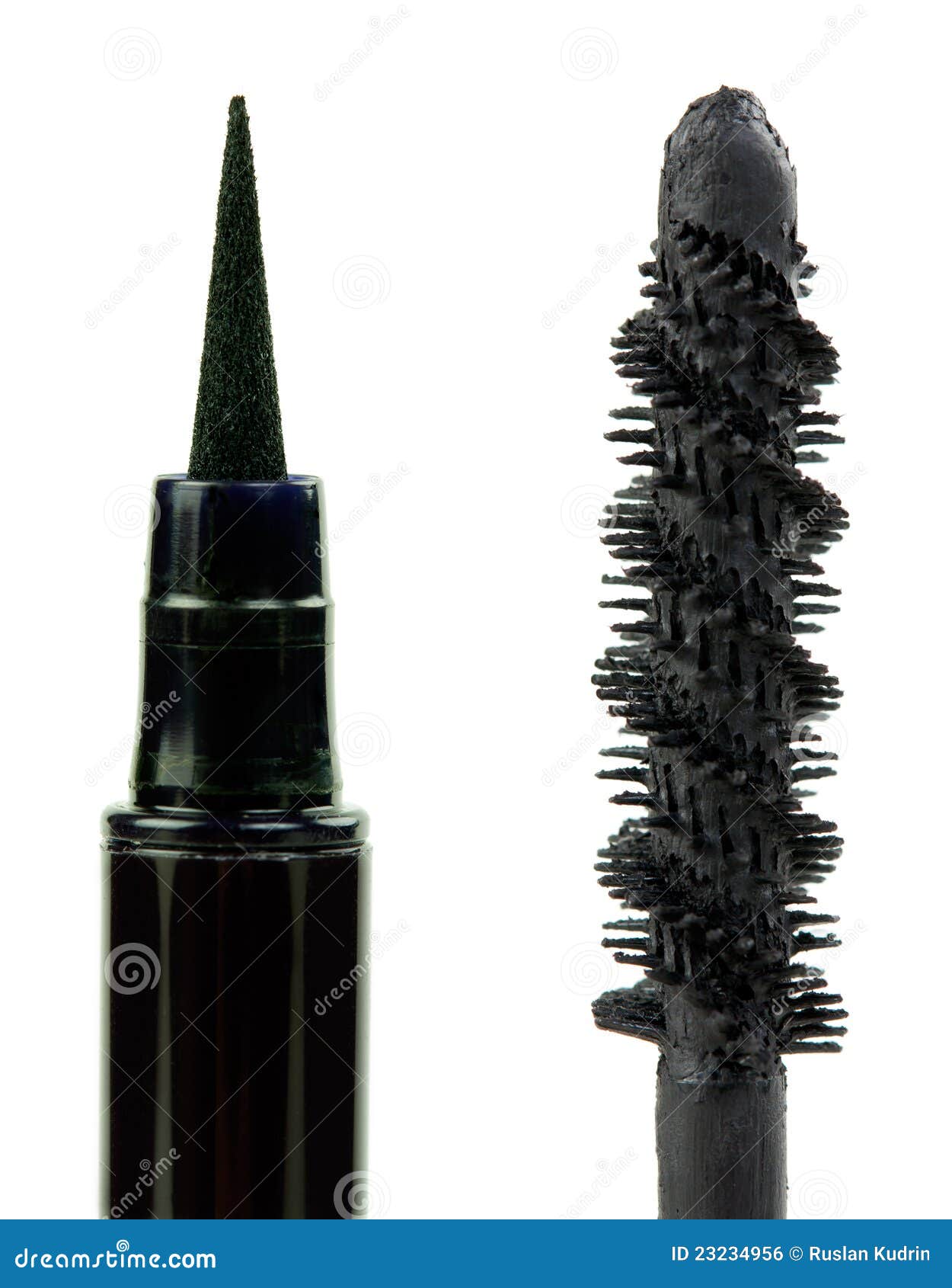 Mascara and eye pencil stock photo. Image of colour, cosmetology 23234956