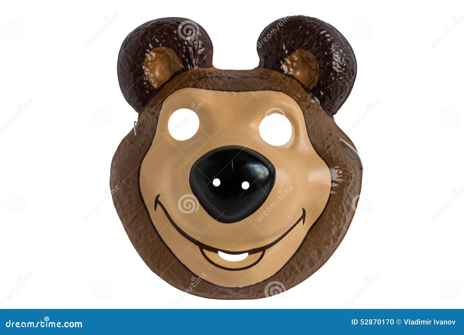 Maschera Del Cucciolo Di Orso Fotografia Stock - Immagine di miele, gioco:  52870170