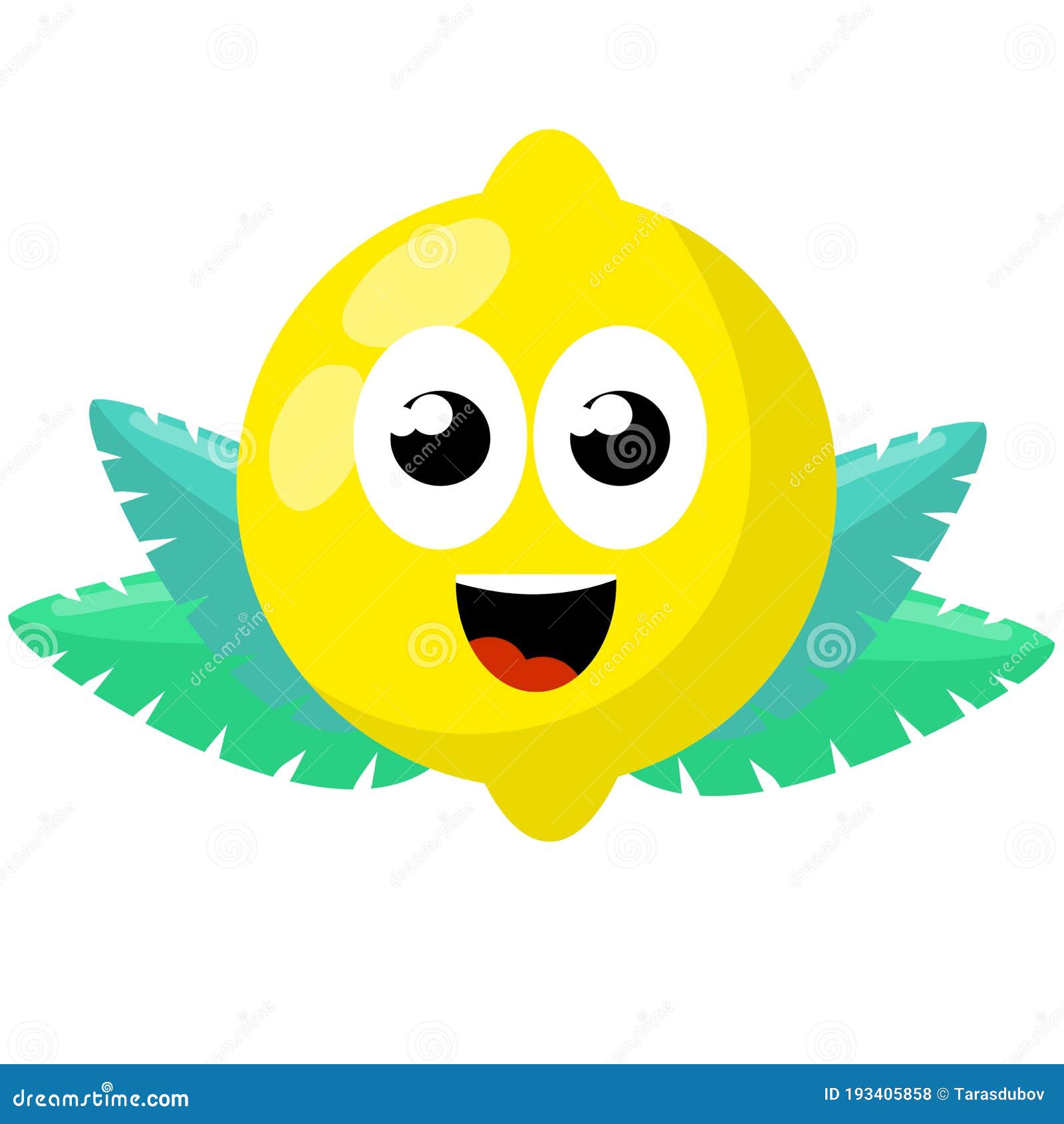 Mascot and Emotions. Funny and Cute Yellow Element. Cartoon Flat ...