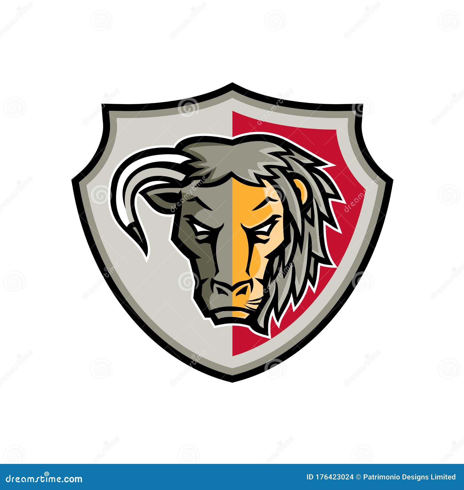 Free Free 69 Half Lion Head Svg SVG PNG EPS DXF File